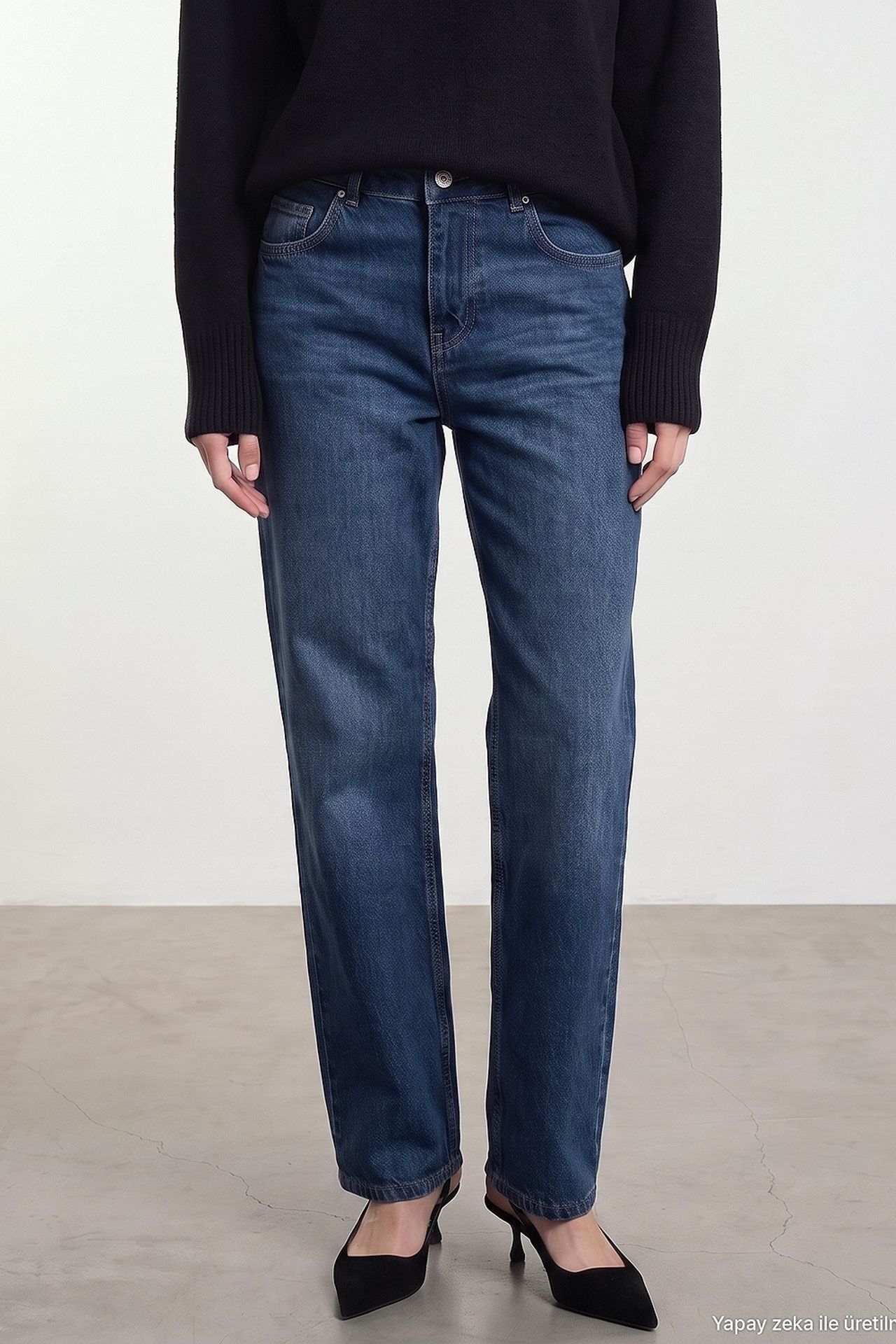 DILVIN Women's Cotton Jeans 3