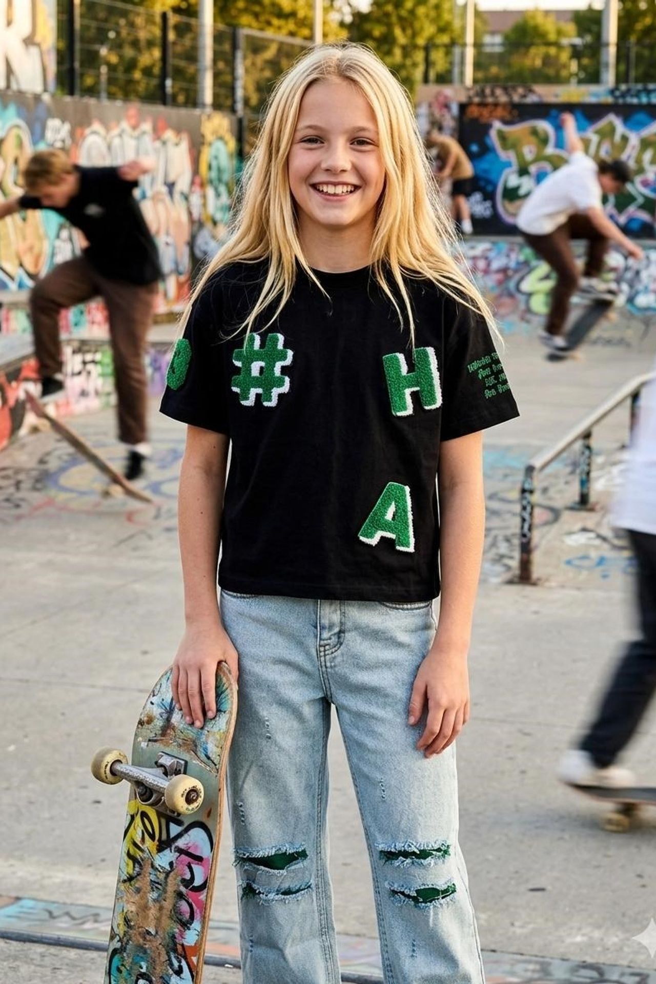 HİLAL AKINCI KİDS Genç 2 Parça Pamuklu Takım 2