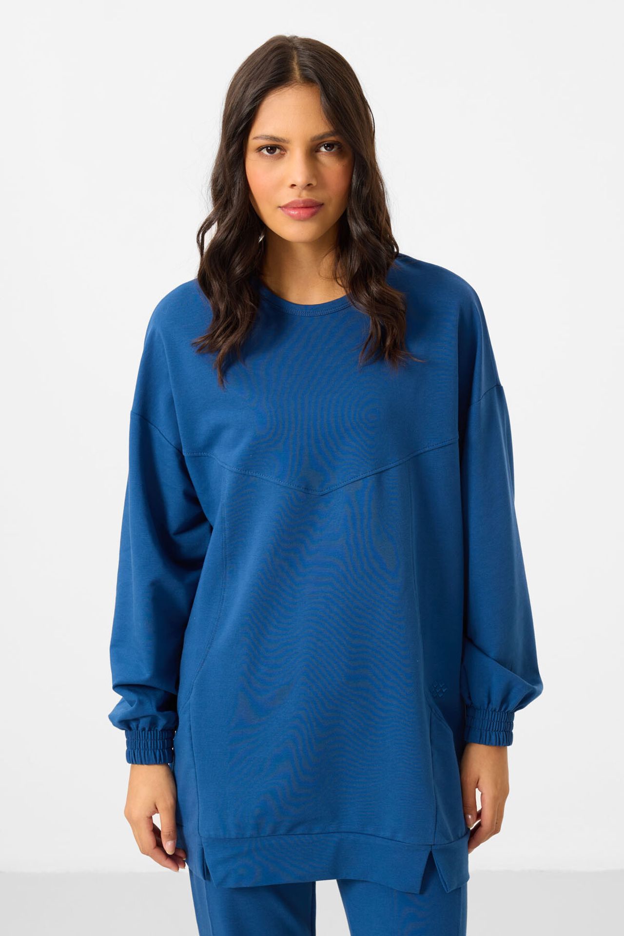 TOMMY Oversized Fleece Sweatshirt And Pants Set 5