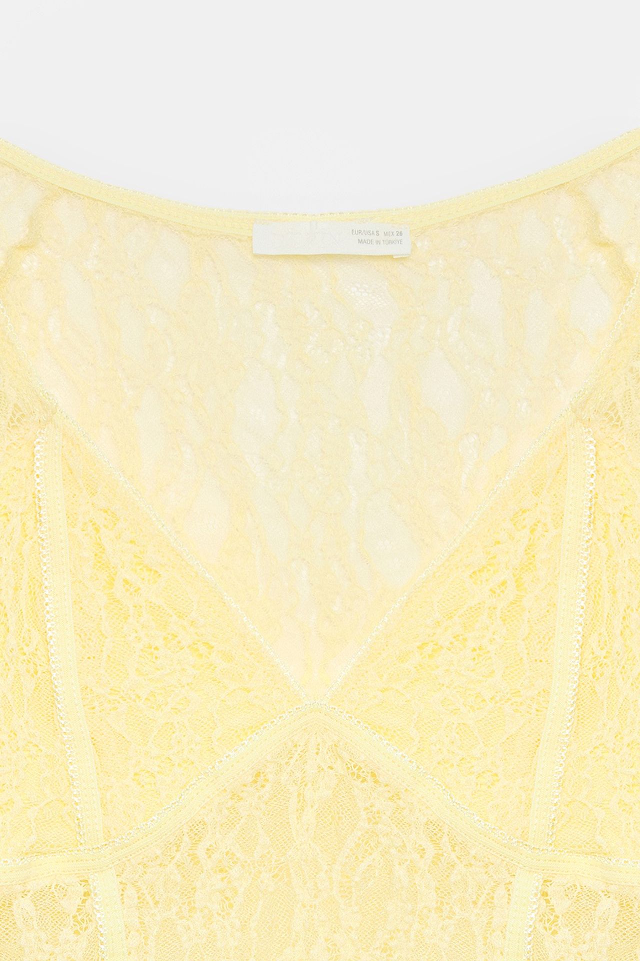 DILVIN Women’s Lace V-neck Long-sleeve Top 8