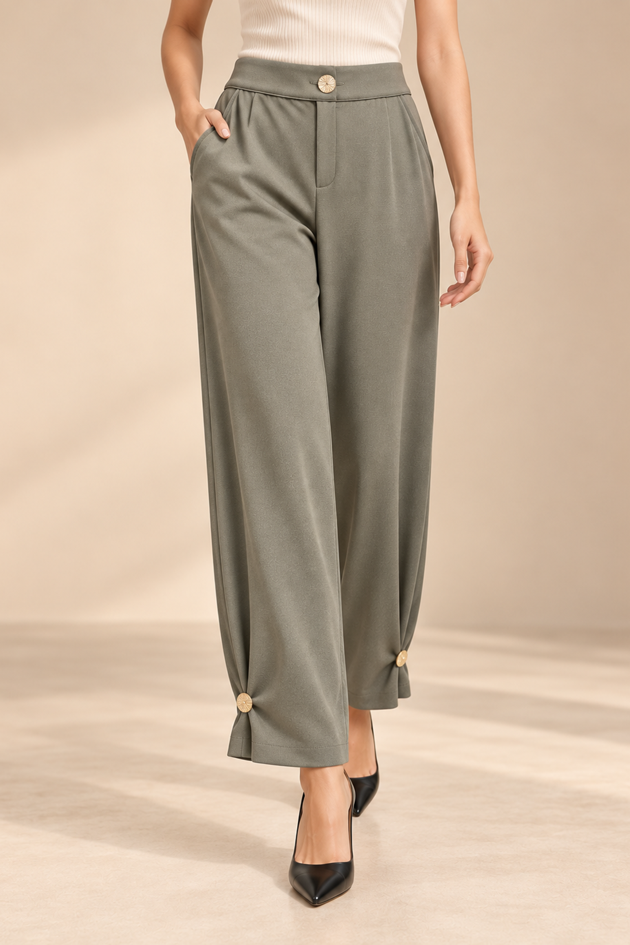 MY FASHION Düz Paça Pantolon 3