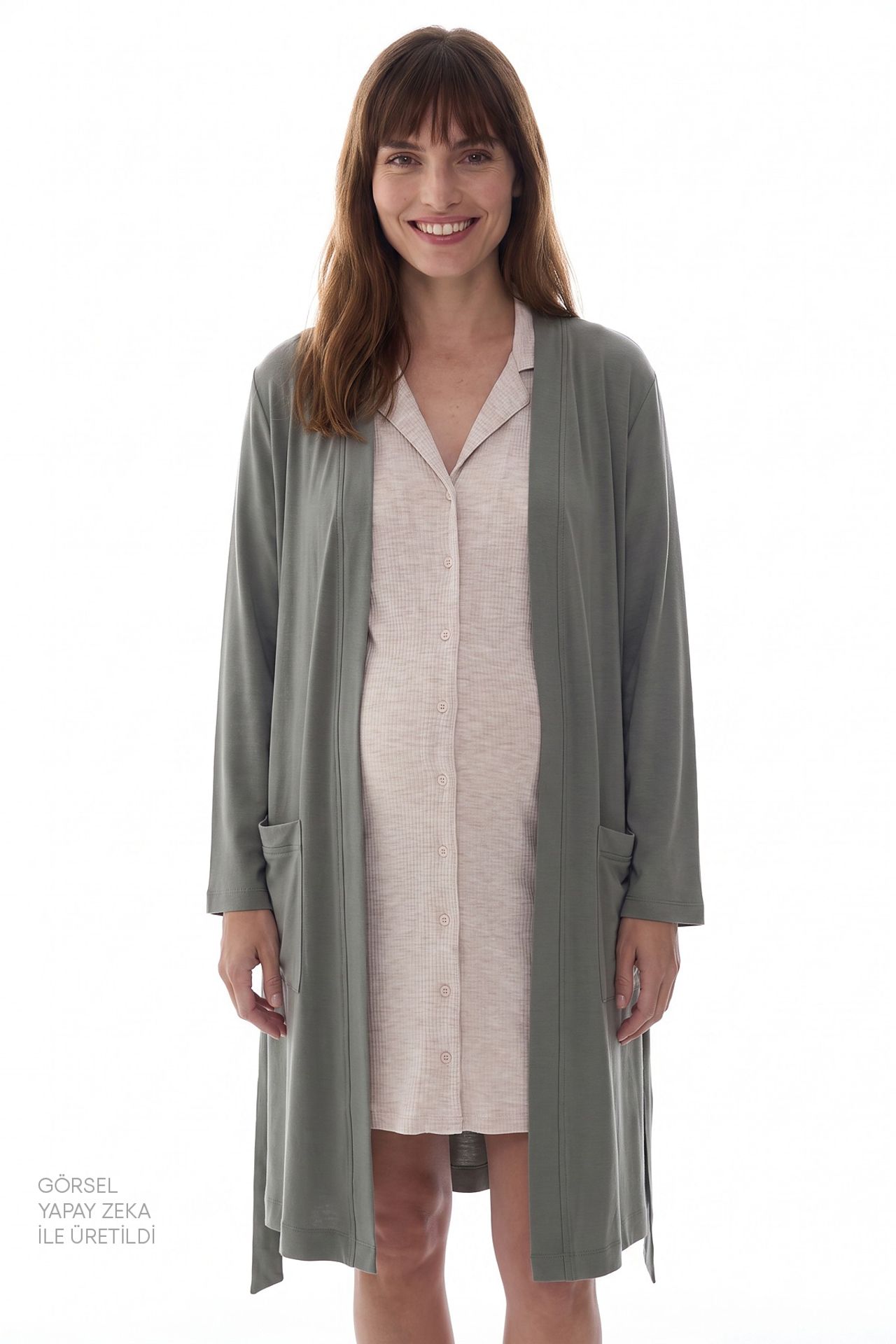 PENTI Talia Long Sleeve Robe 3