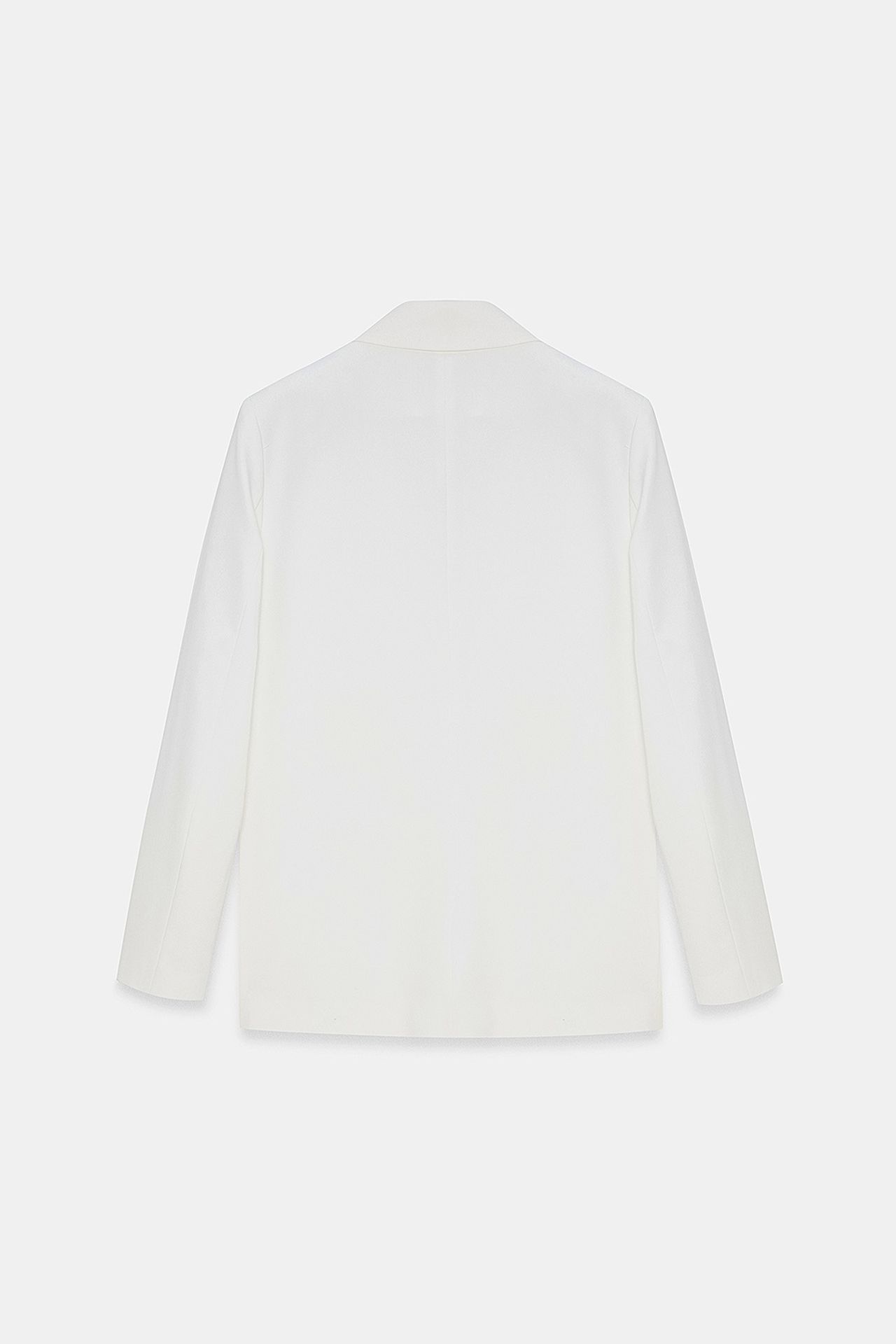 DILVIN Long Satin Shawl-collar Blazer 7