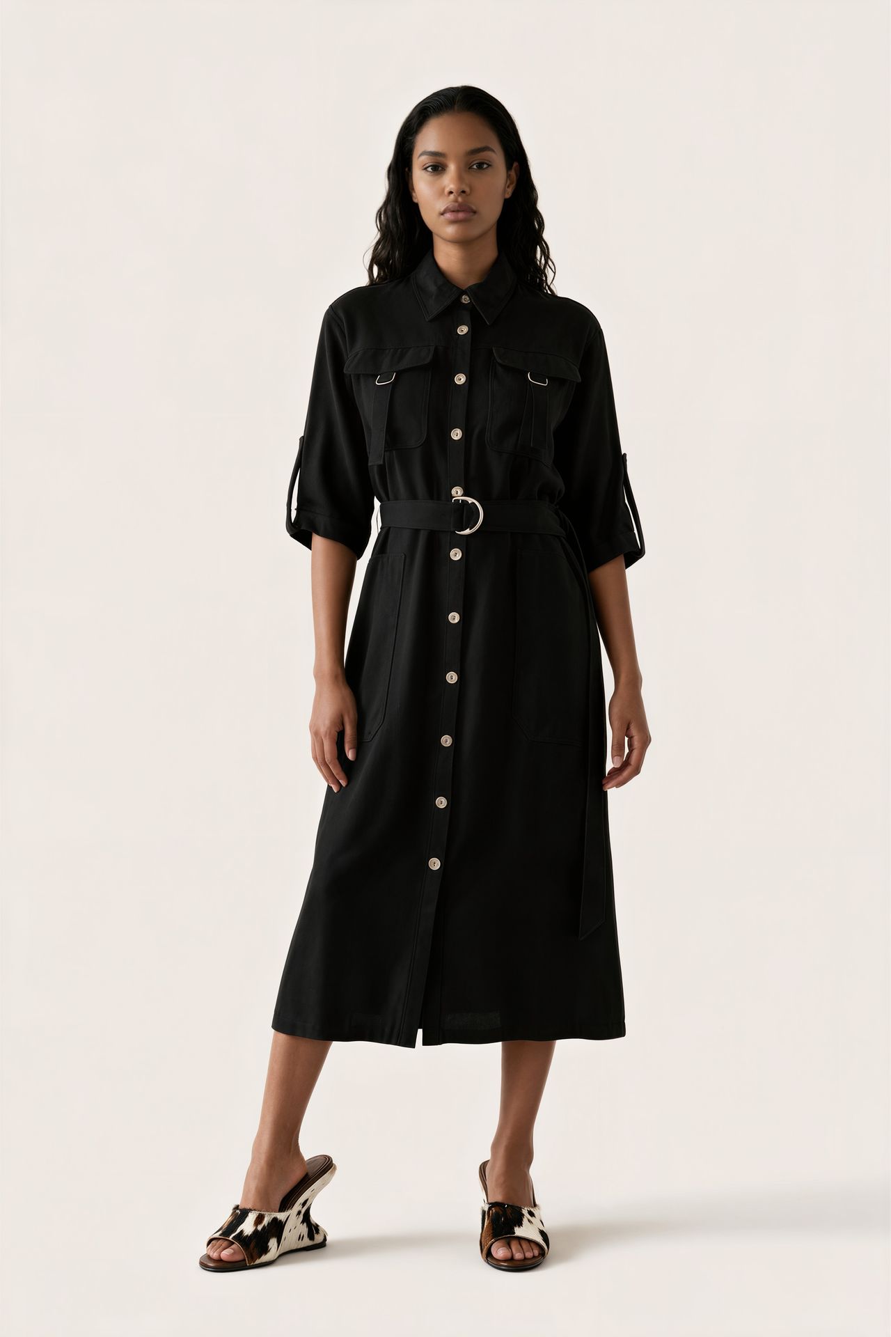 MSN Cotton-Viscose Maxi Dress 3