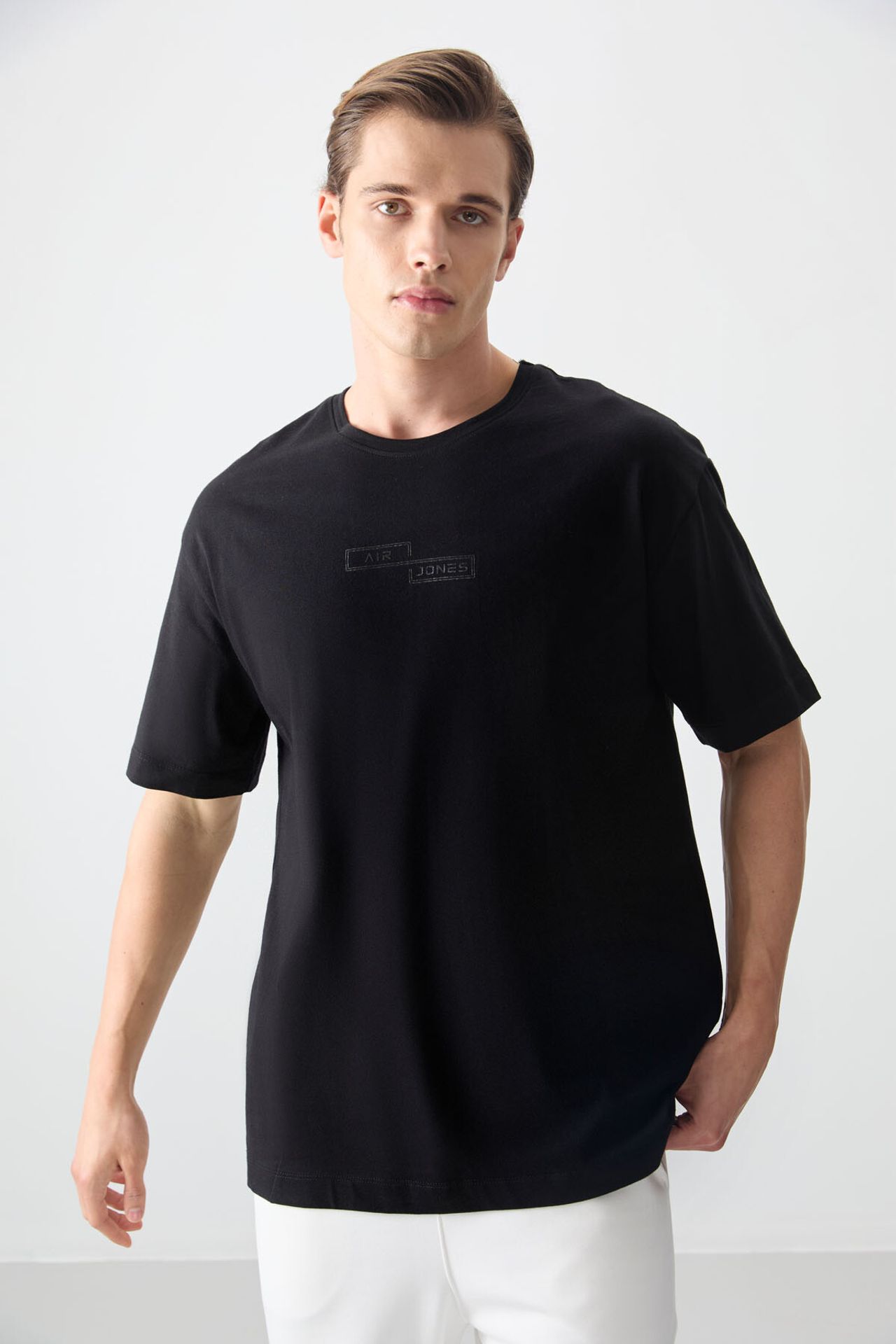 TOMMY Oversized Cotton Printed T-Shirt 1