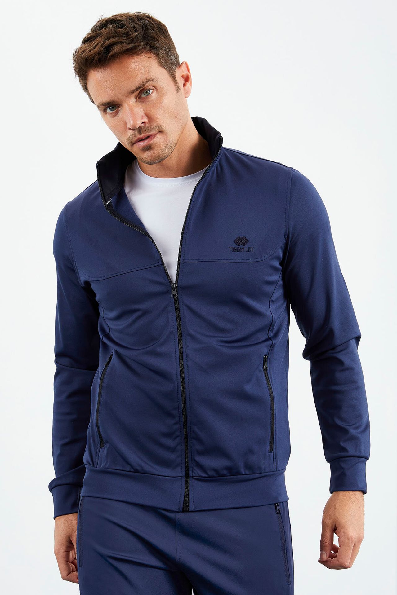 TOMMY Men's Scuba Knit Sweatshirt And Pants Set 3