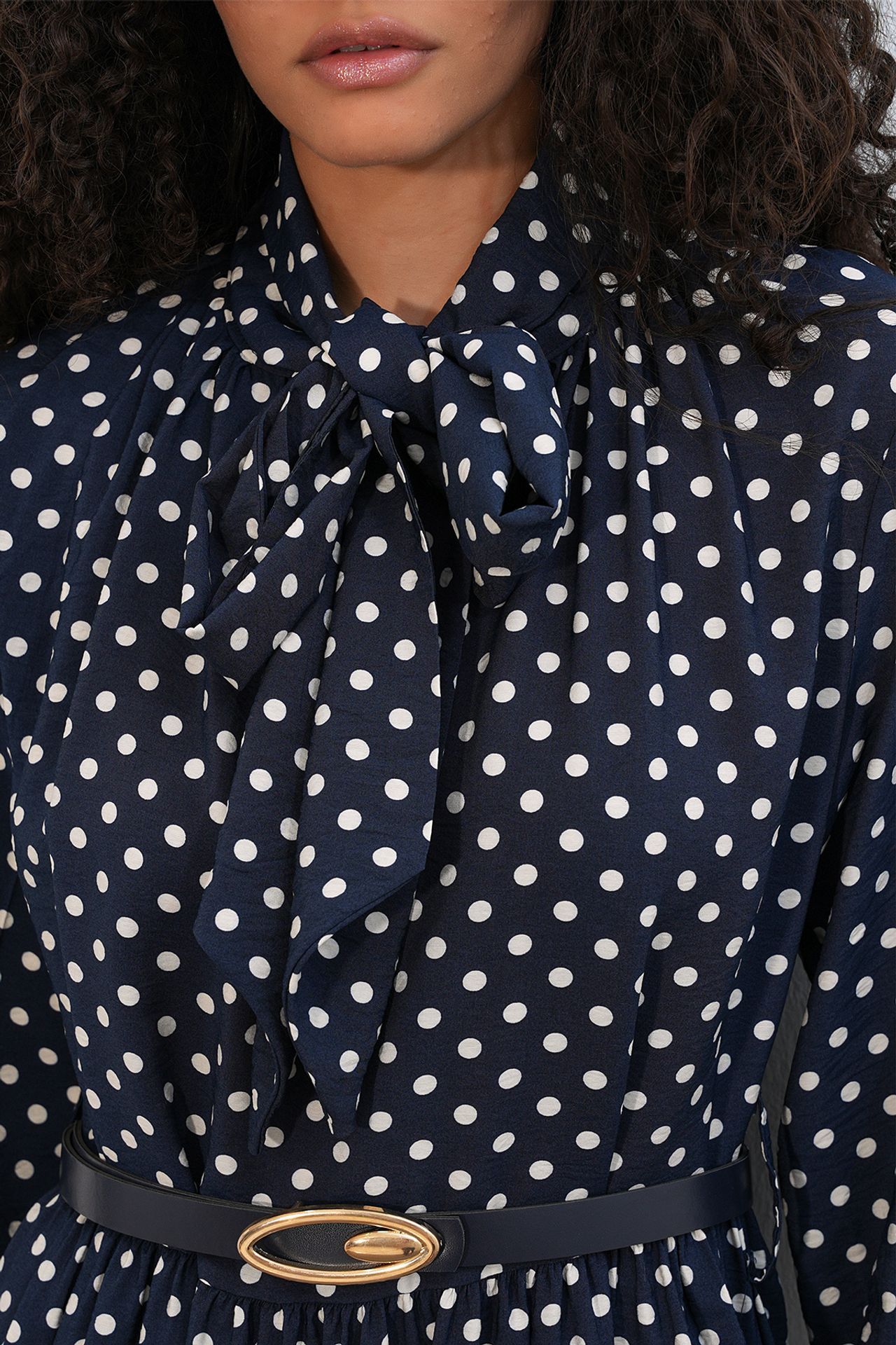 BDART Polka Dot Maxi Shirt Dress 5