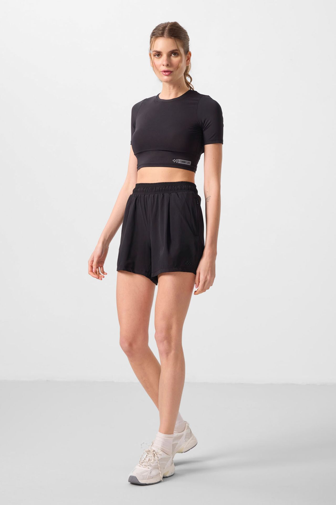 TOMMY High-Waist Knit Shorts 2