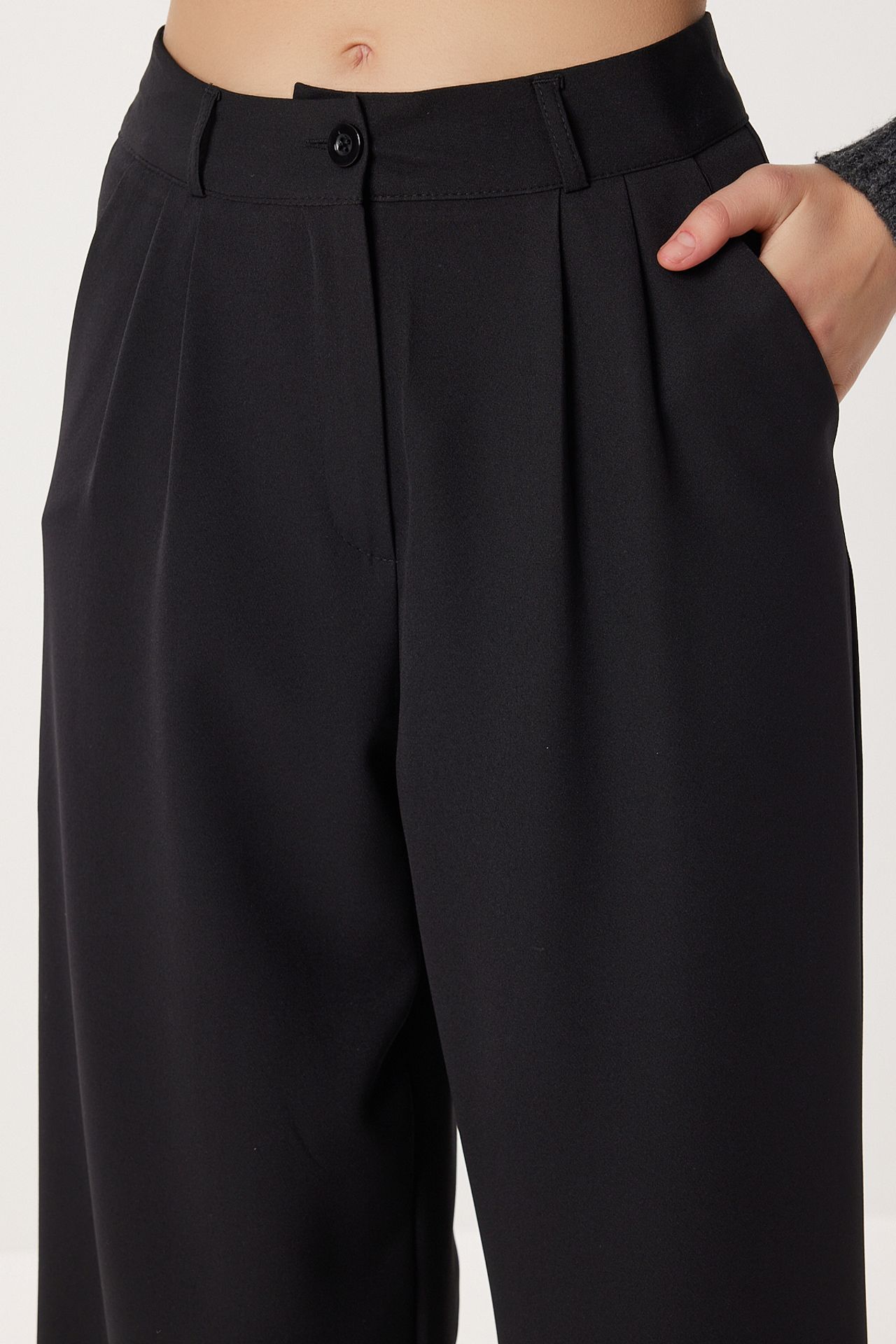 ISTANBUL High Waist Wide Leg Palazzo Pants 4