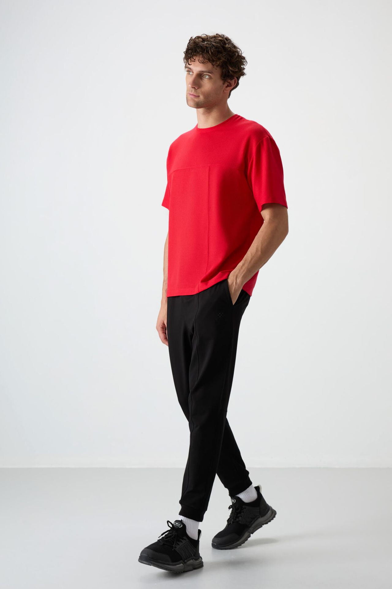 TOMMY Oversized Jersey T-Shirt With Pocket 4