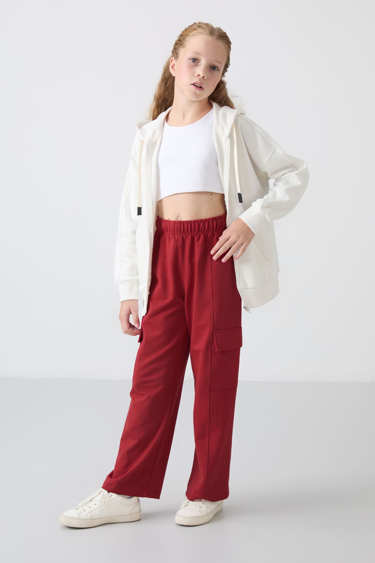 TOMMY Youth Unisex Cotton Blend Pants 1