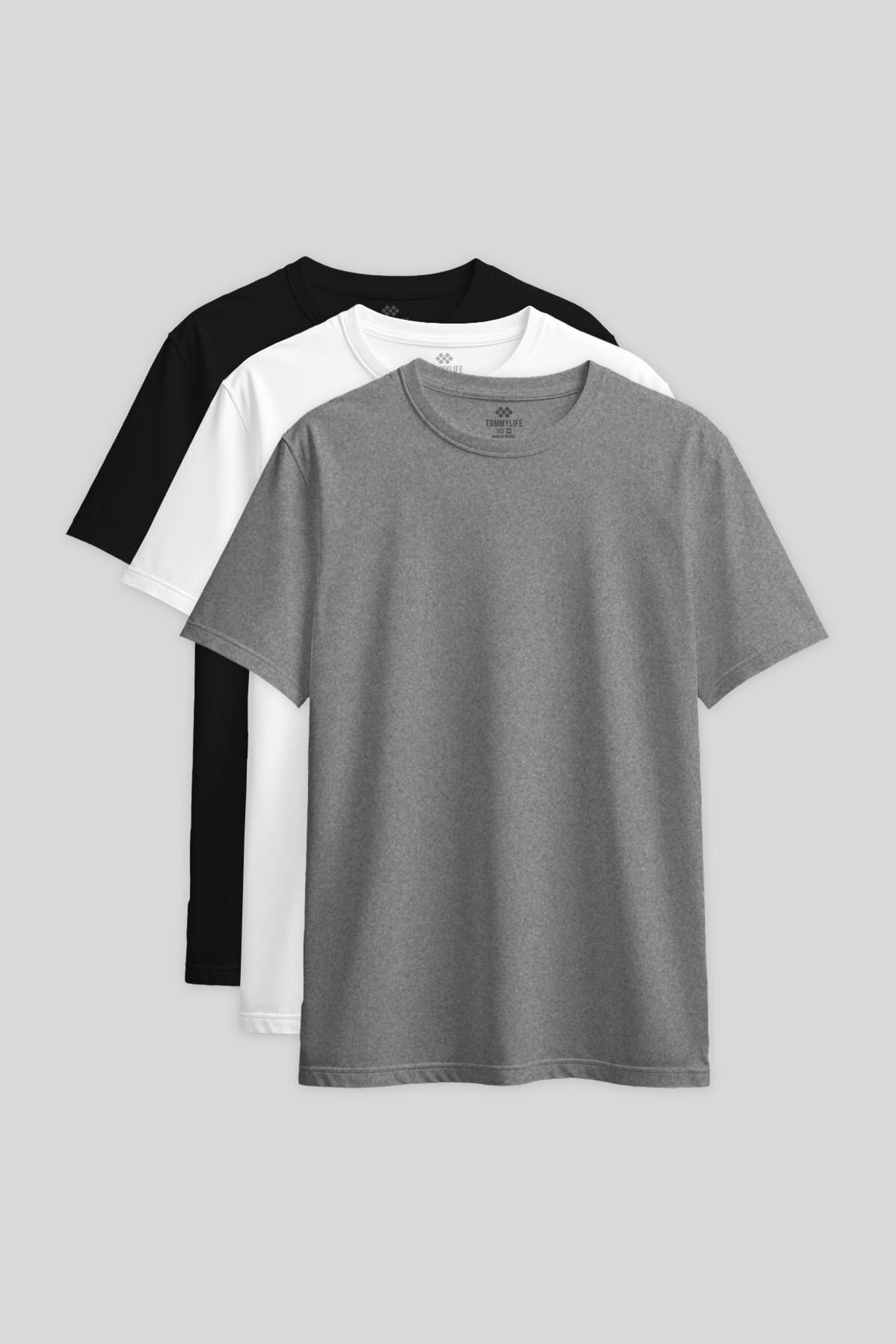 TOMMY Women's Cotton Elastane Crew Neck T-Shirt 1