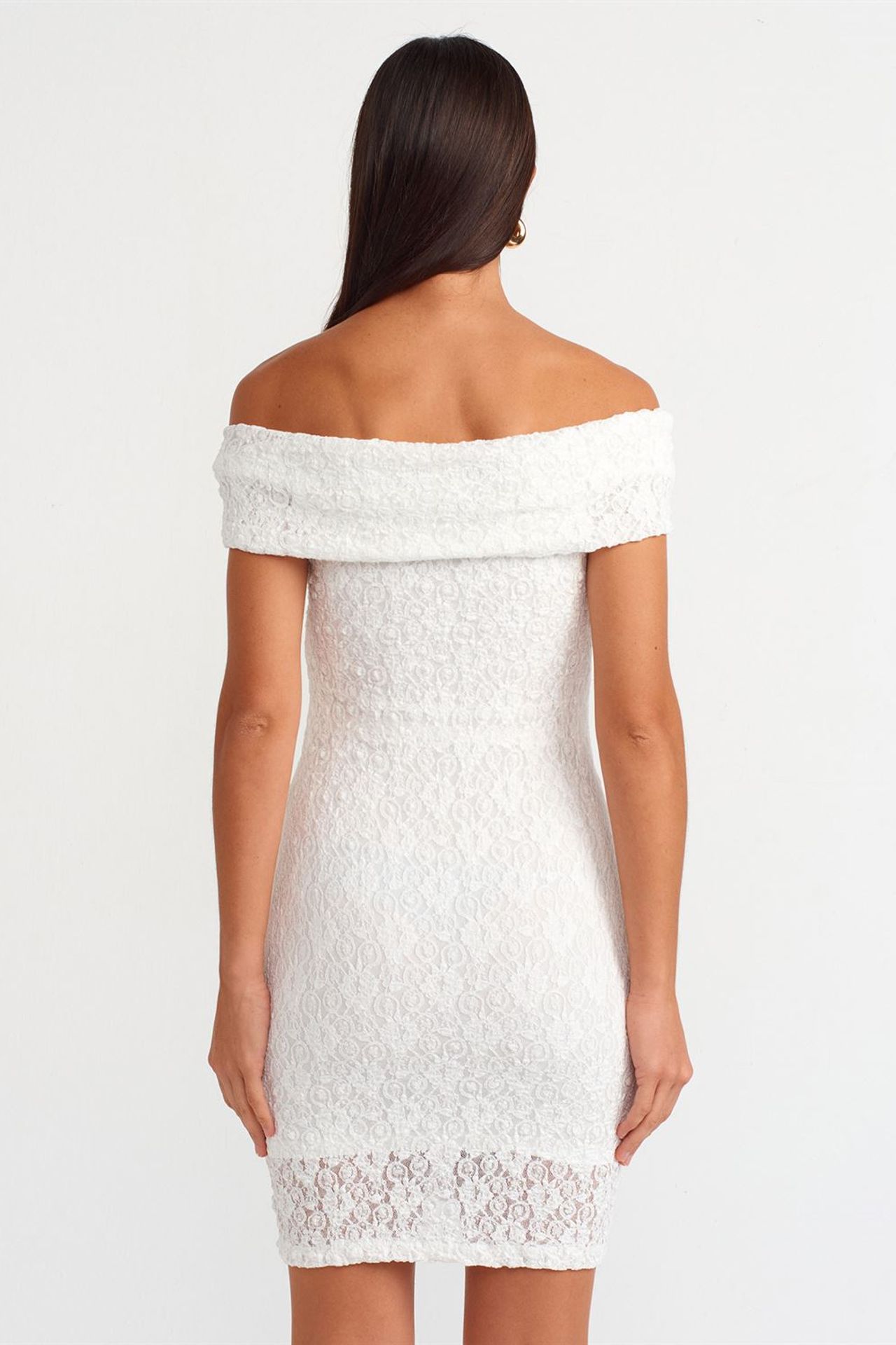 DILVIN Bodycon Mini Lace Dress 2