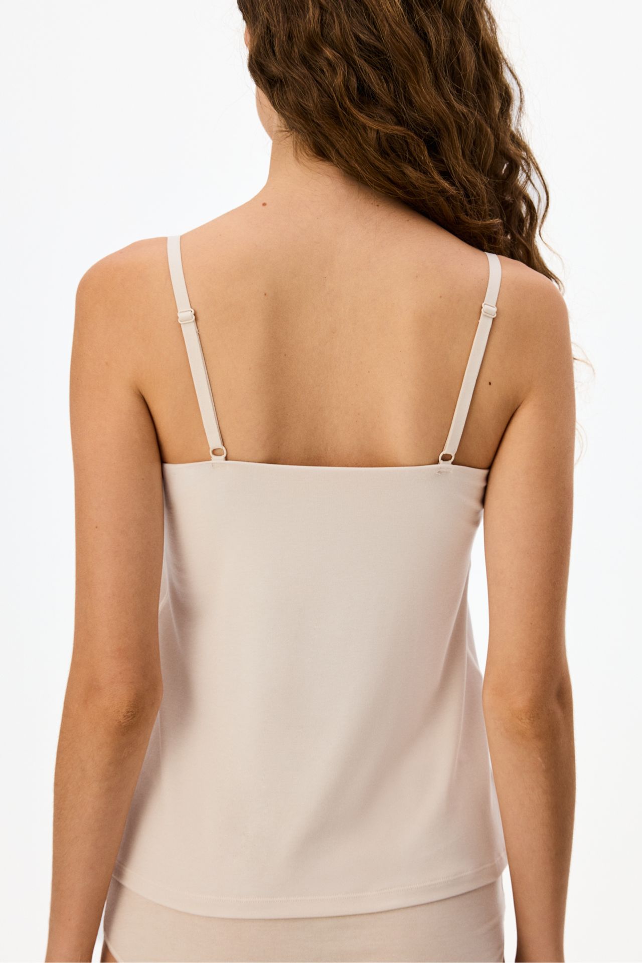PENTI No-Show Invisible Thin Strap Tank Top 3