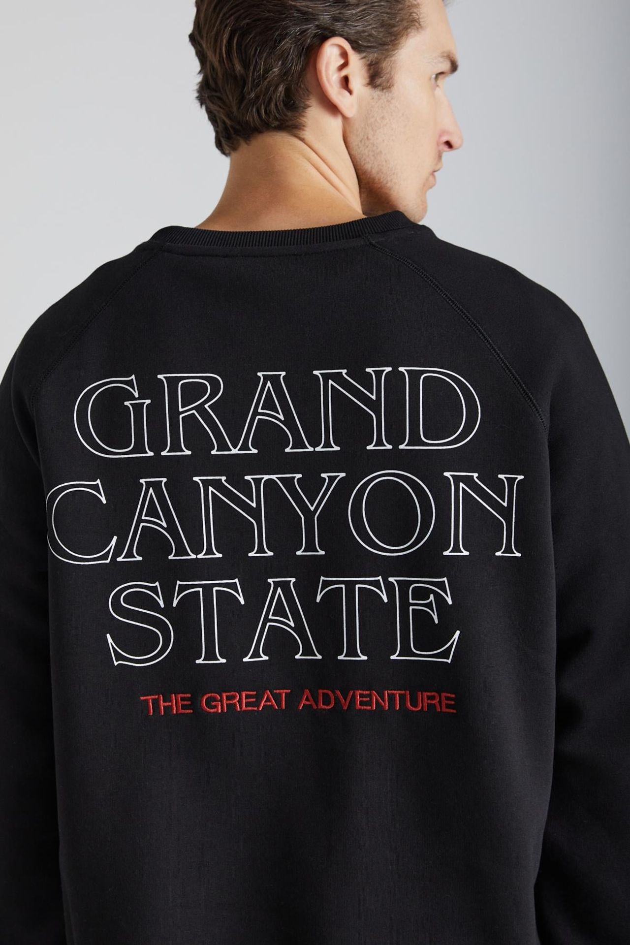 GRIMELANGE Regular Fit Crew Neck Sweatshirt 5