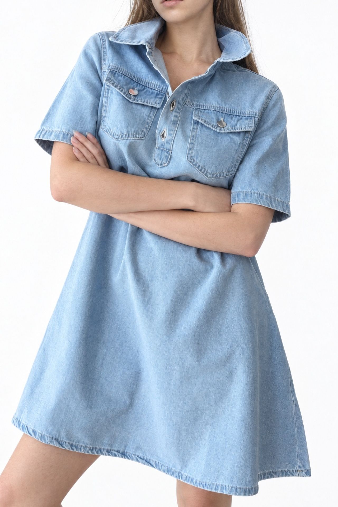 SQUALO Denim Dress 2