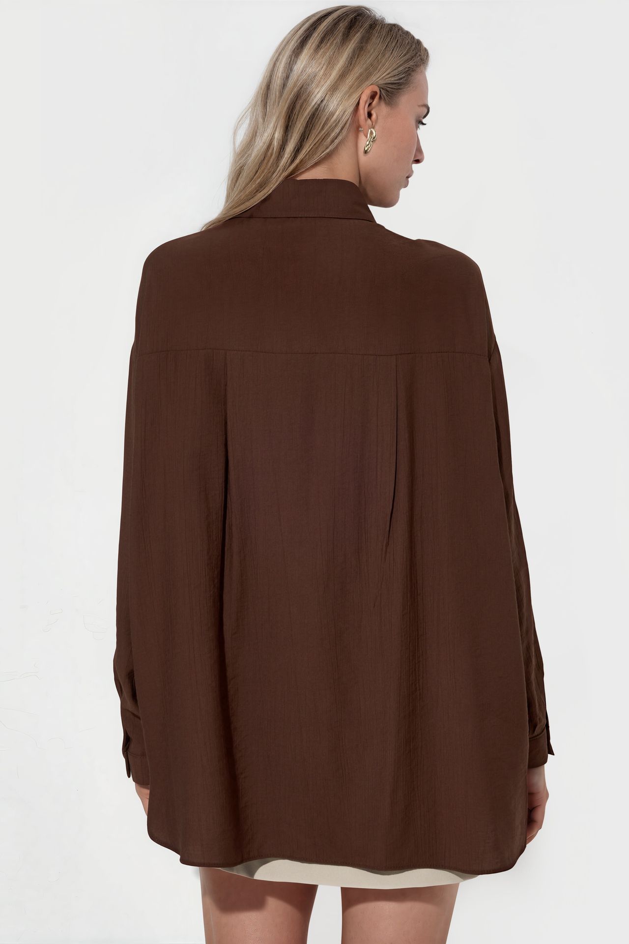 BDART Oversized Long-Sleeve Button-Up Shirt 3