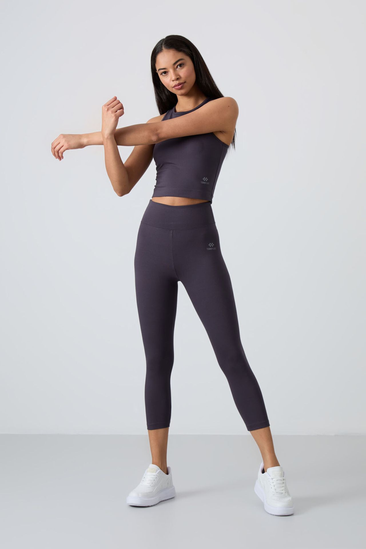 TOMMY Sleeveless Cotton Blend Active Set 2