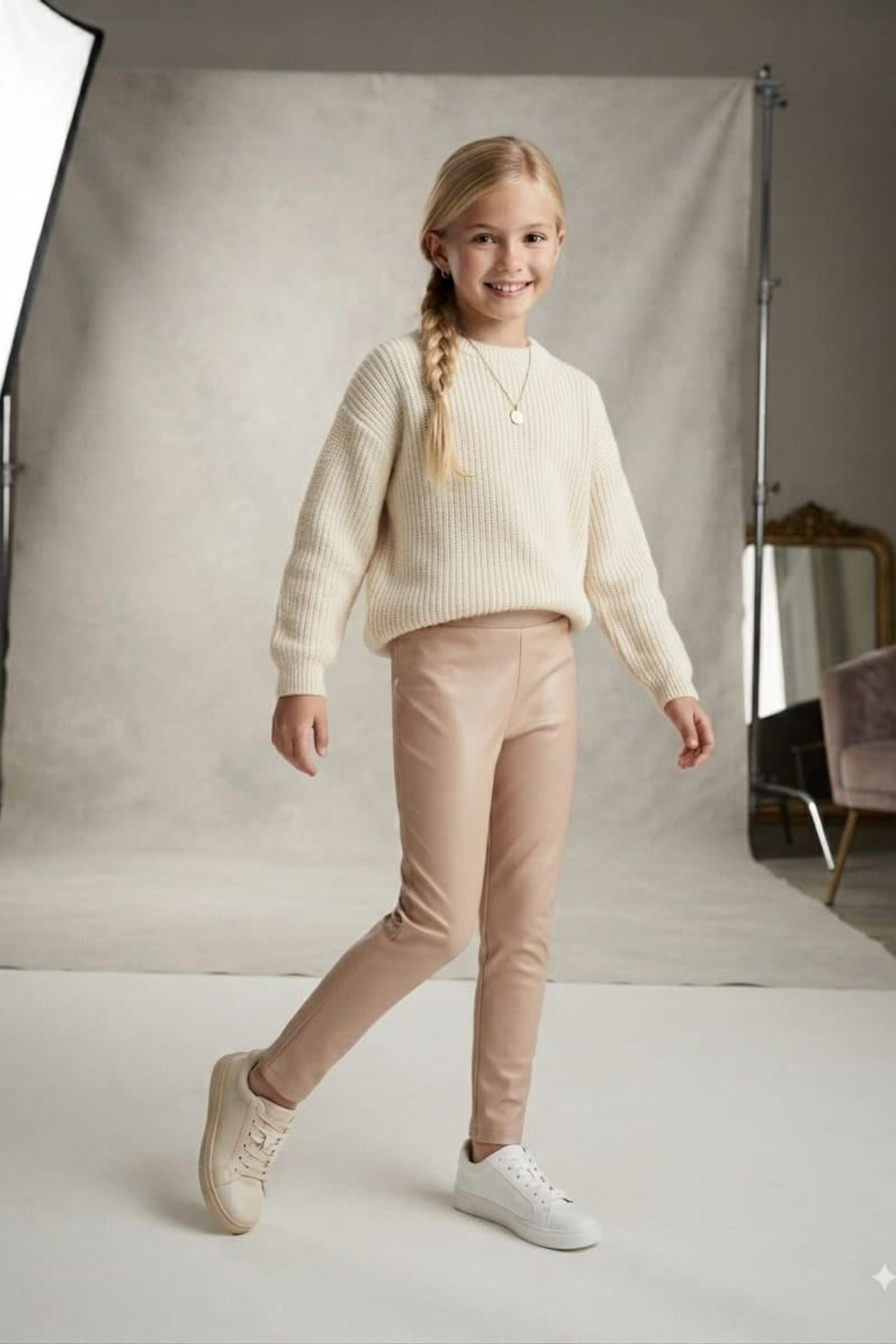 HİLAL AKINCI KİDS Acrylic Leggings 2