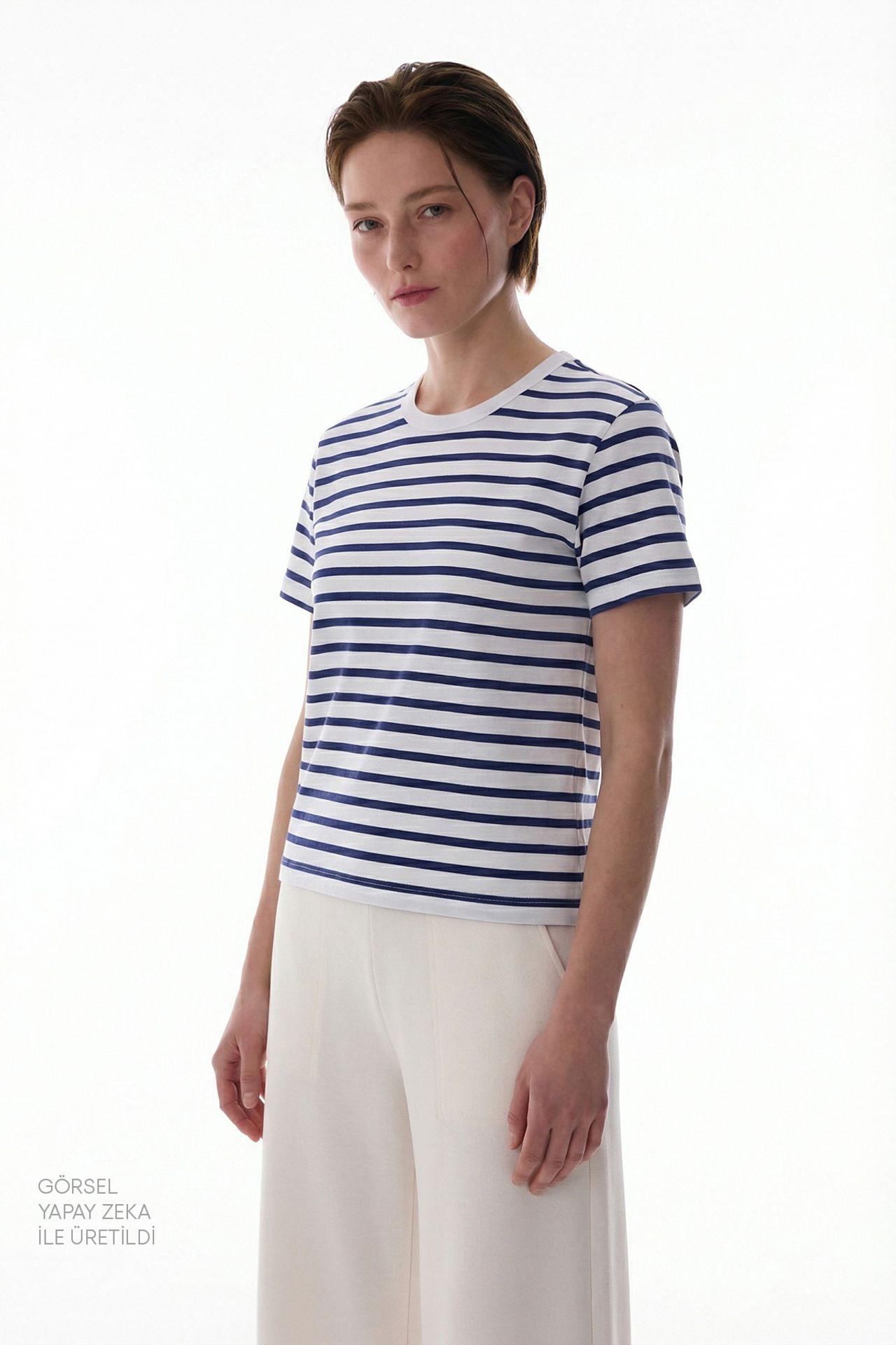 PENTI Stripe Premium Striped Short Sleeve T-Shirt 2