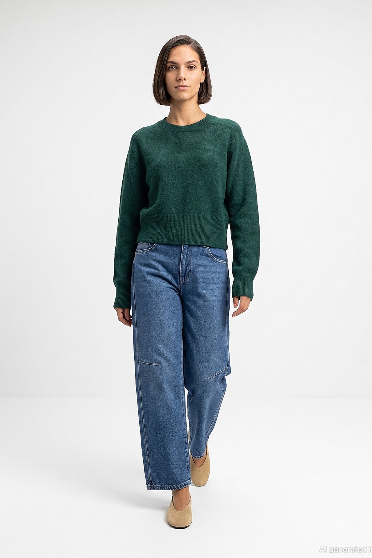 DILVIN Women's Cotton Jeans 2