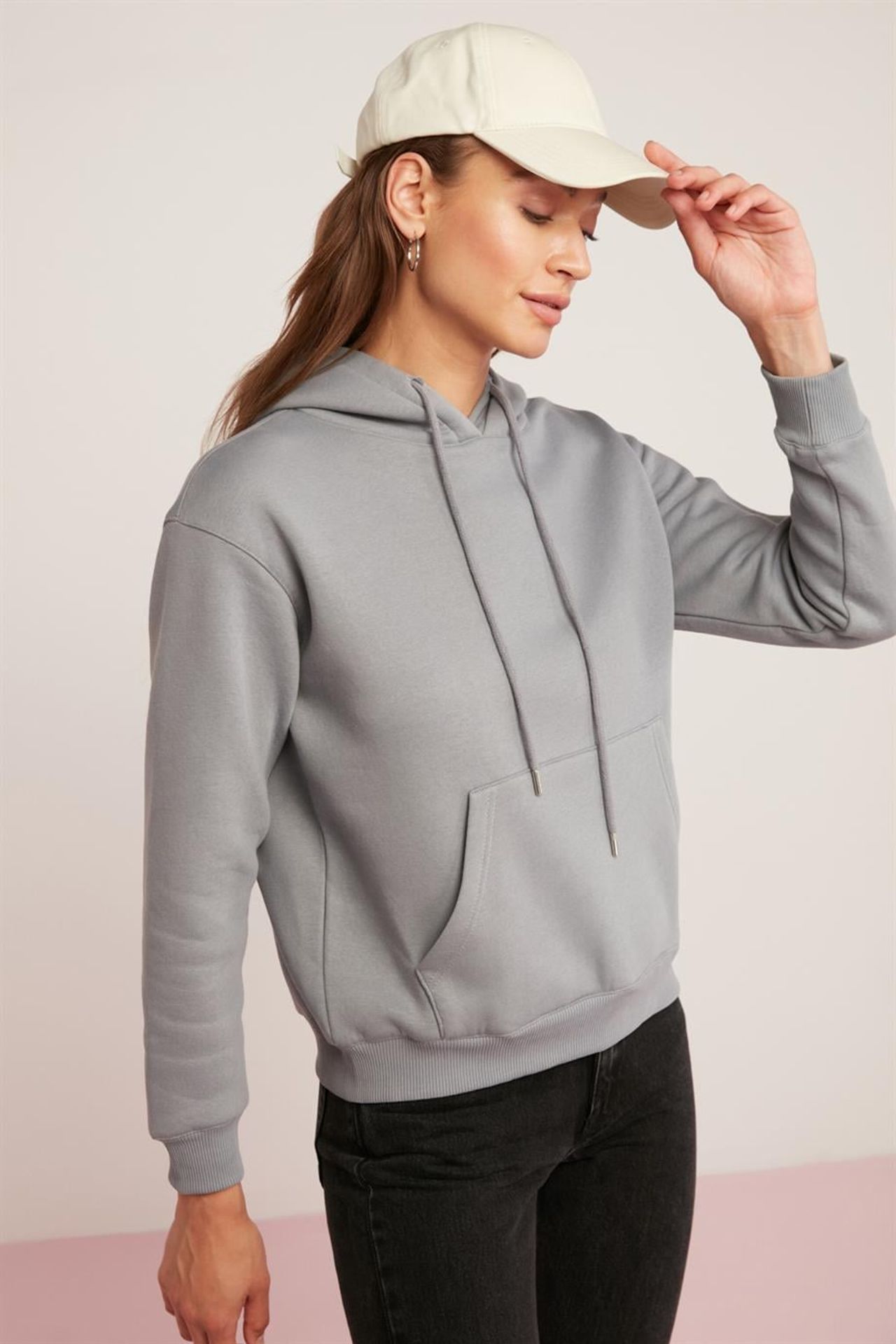 ETHIQUET Relaxed Hooded Pocket Hoodie 2