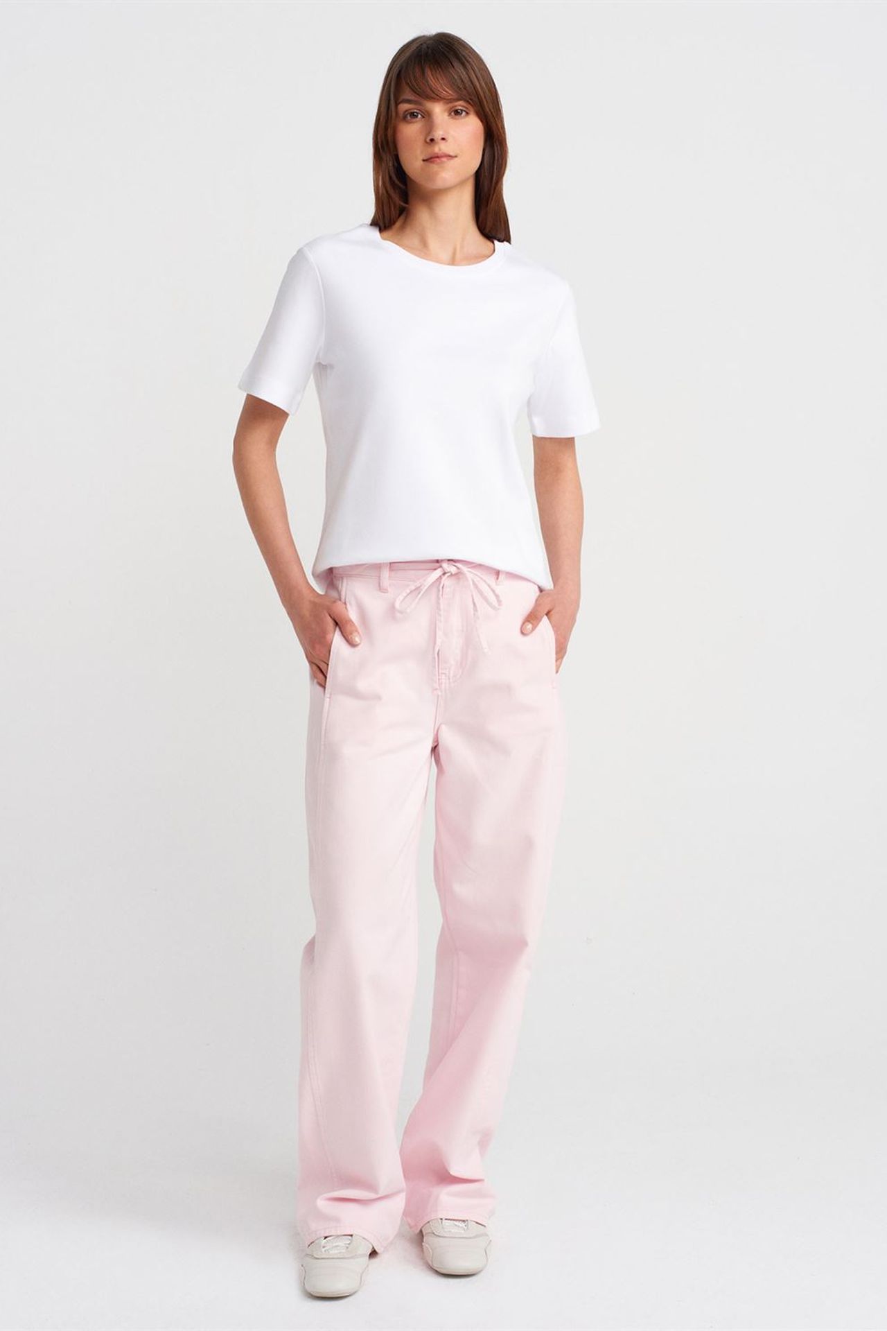 DILVIN Women's Cotton Crew Neck T-Shirt 5