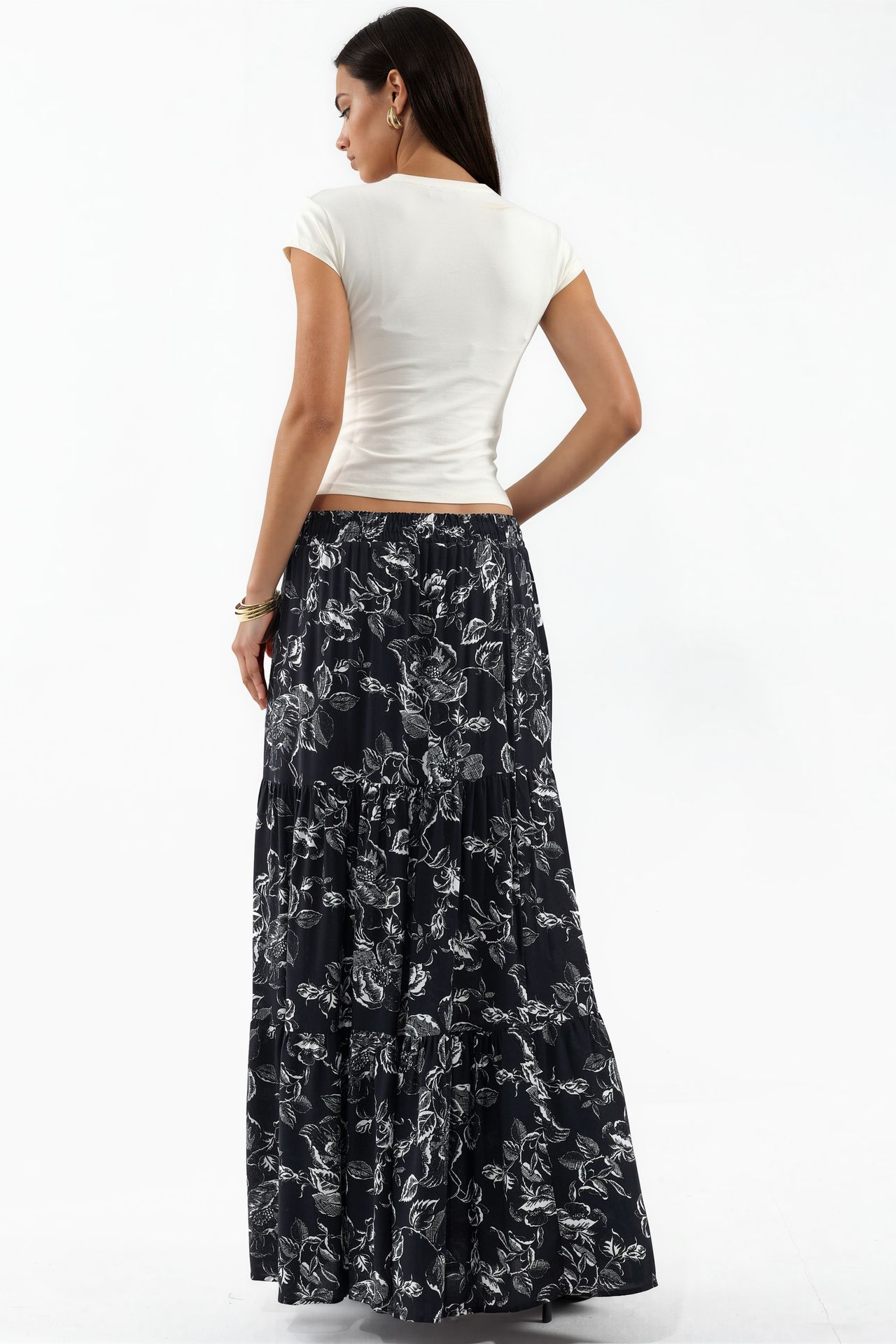 BDART Maxi Patterned Relaxed Fit Skirt 3