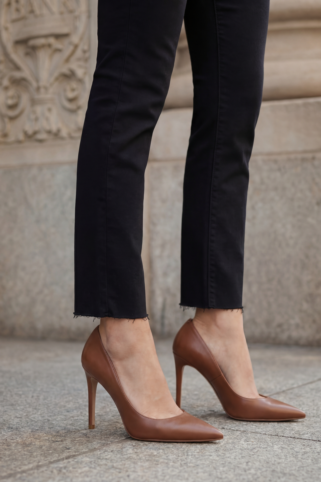 MY FASHION High Waist Skinny Leg Denim Pants 4