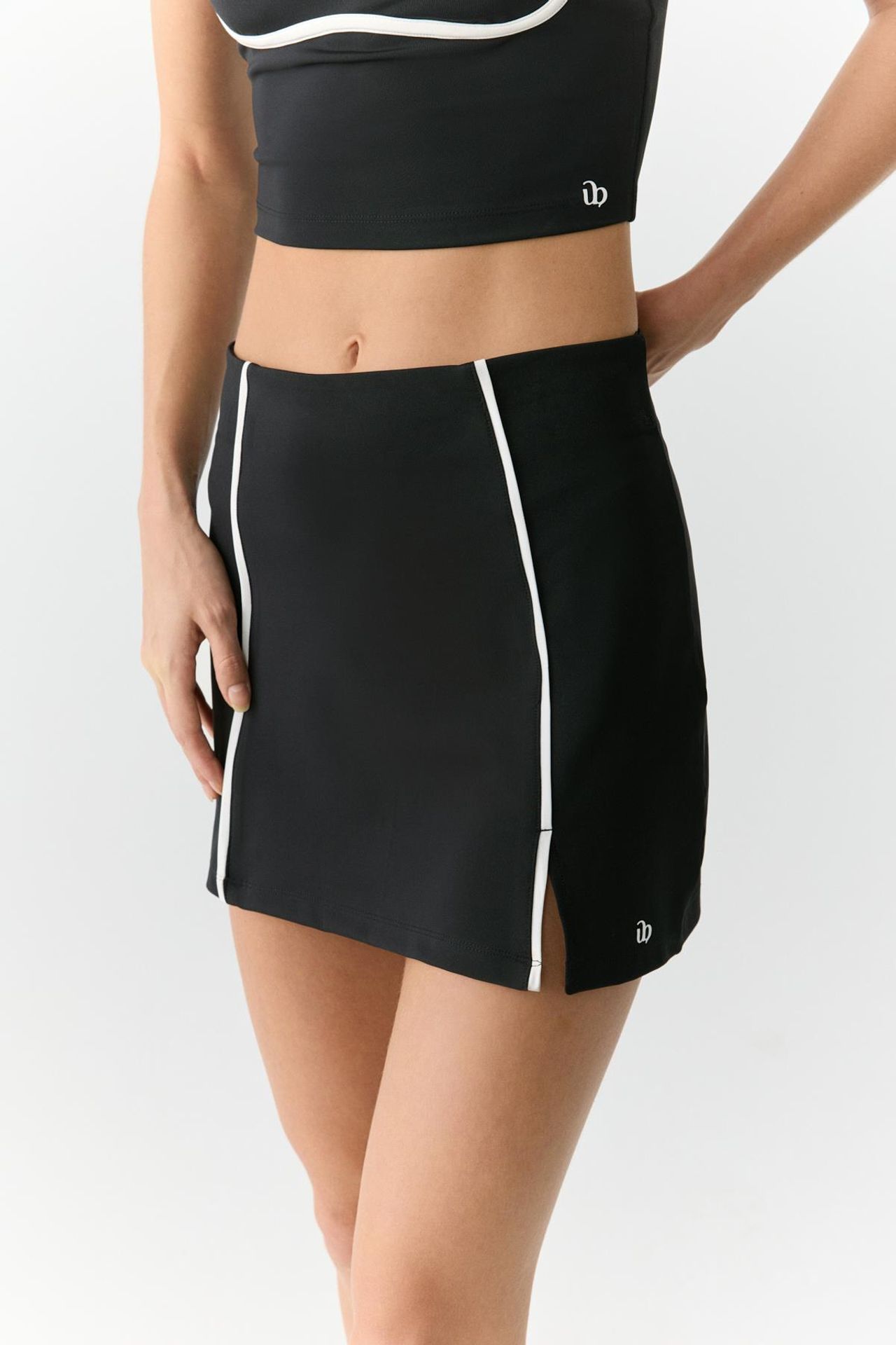 GRIMELANGE High Waist Bodycon Mini Skirt 4