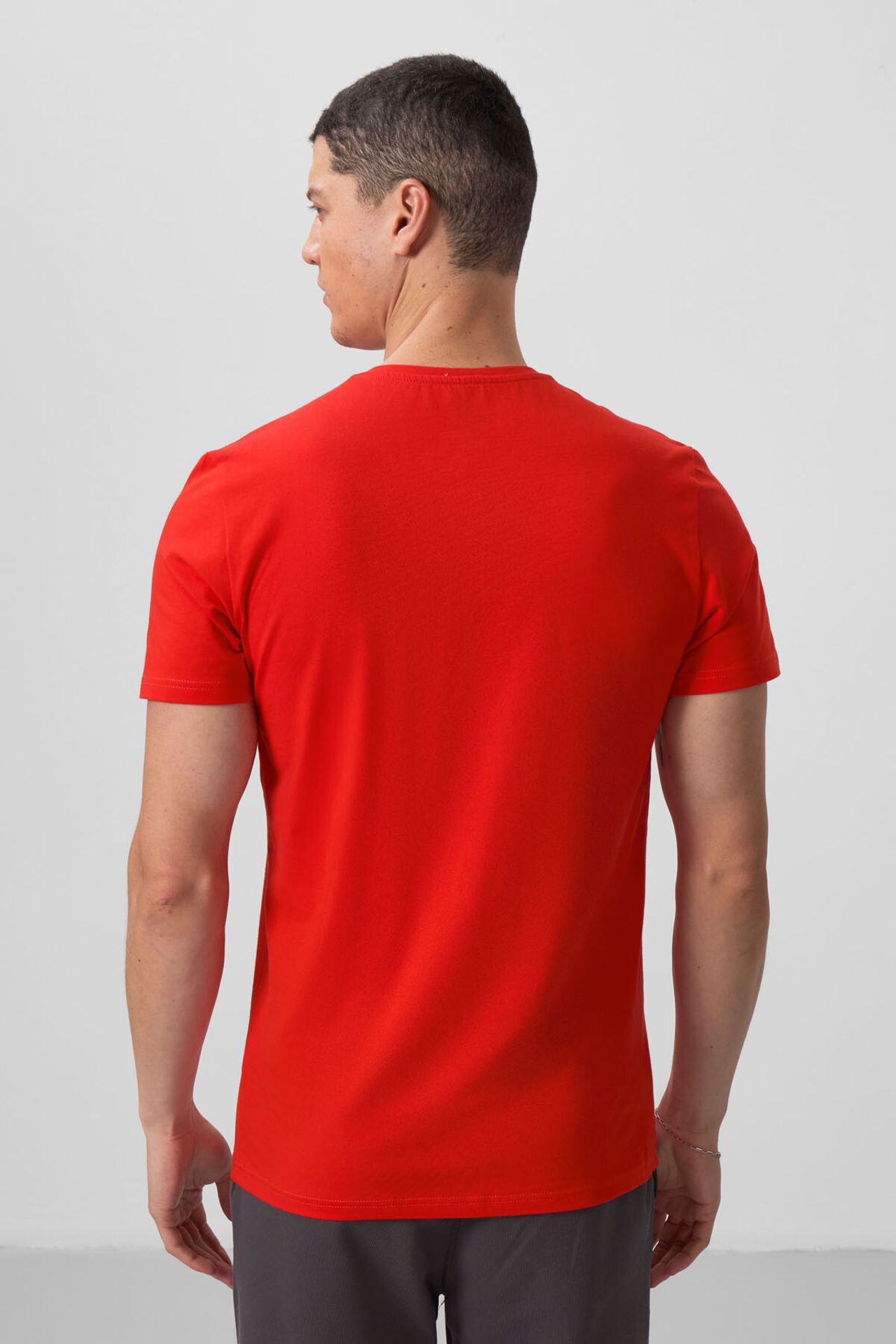 TOMMY Men's V-Neck Short Sleeve T-Shirt 6