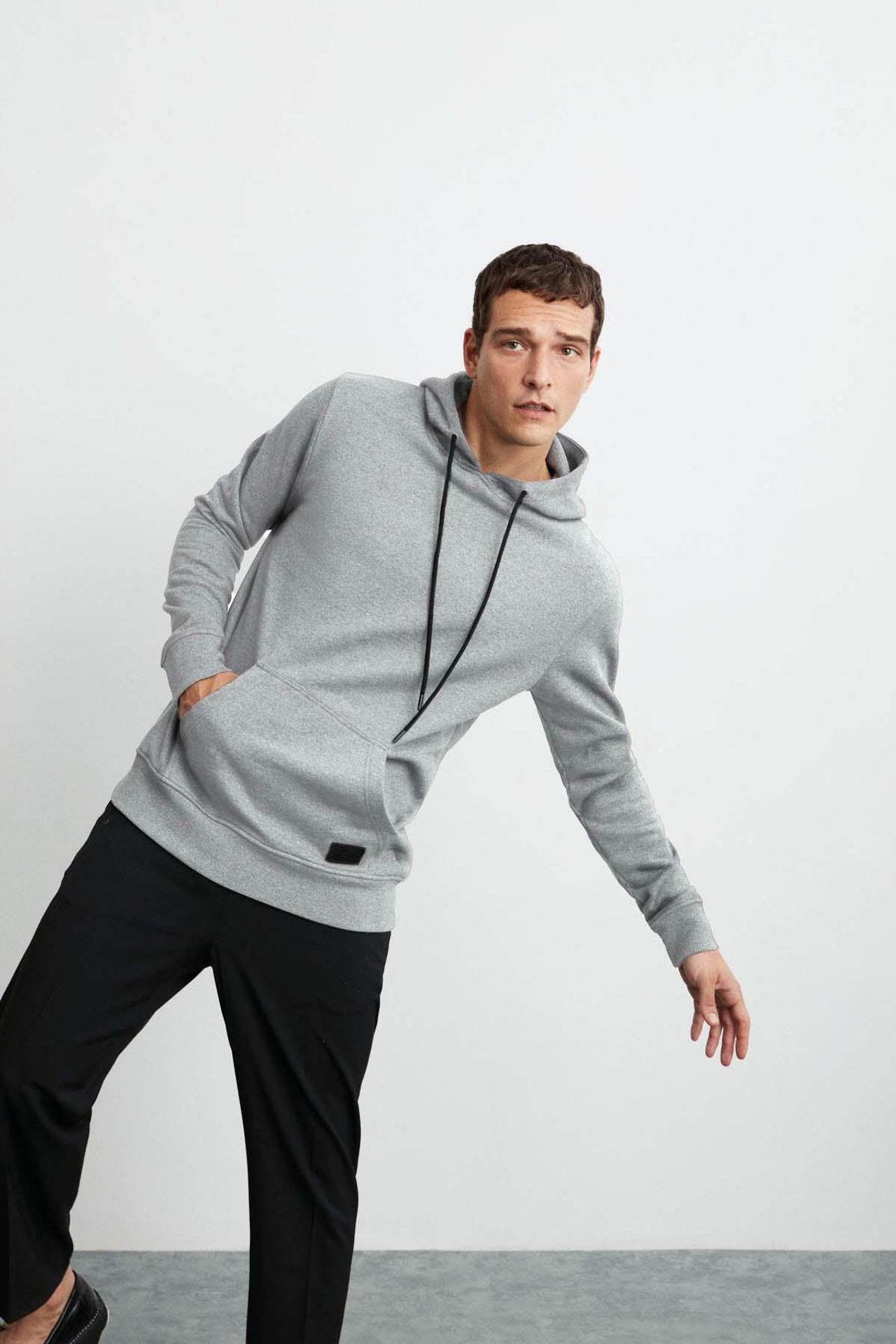 GRIMELANGE Kapüşonlu Cepli Normal Sweatshirt 3