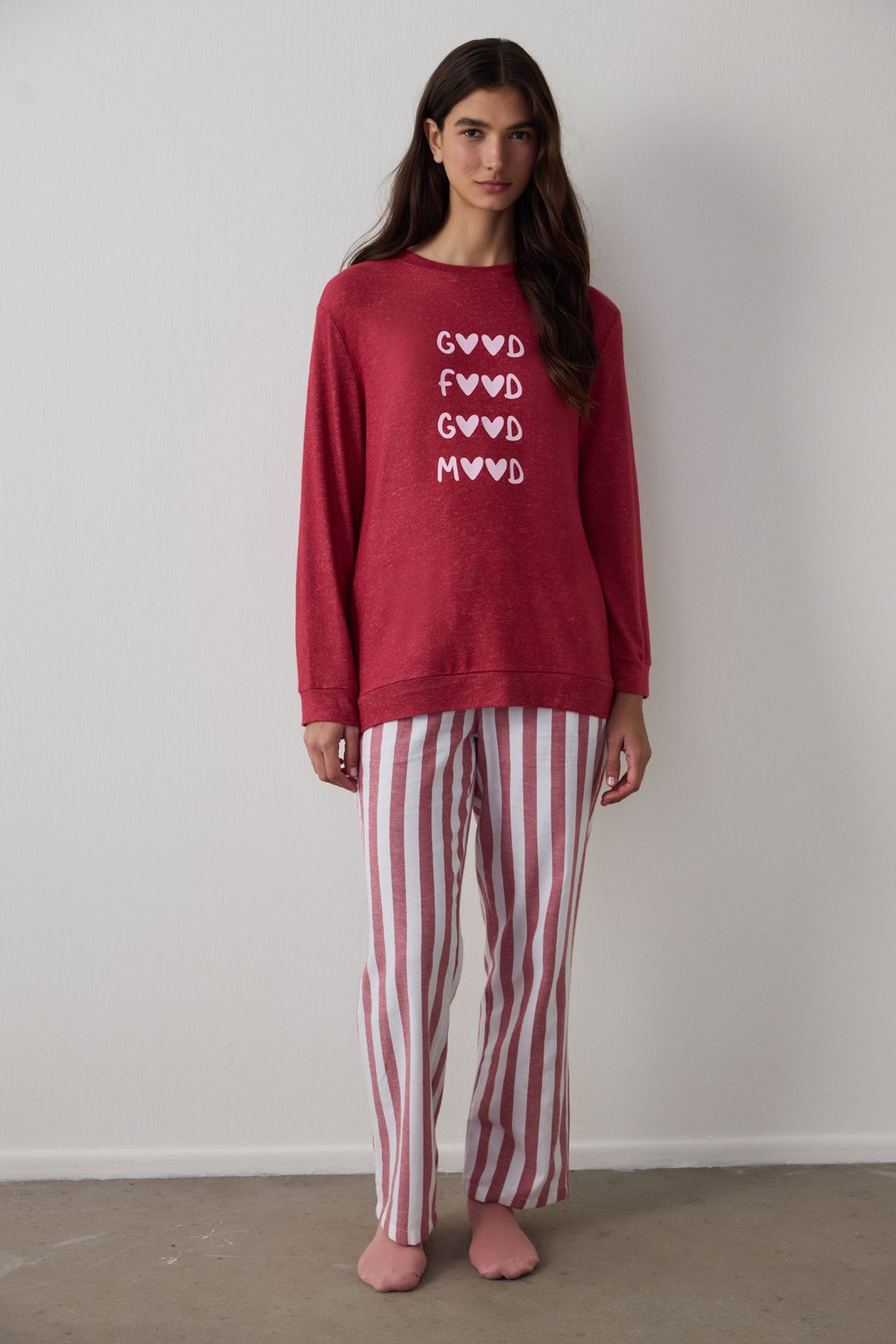 PENTI Good Mood Striped Pajama Bottoms 3