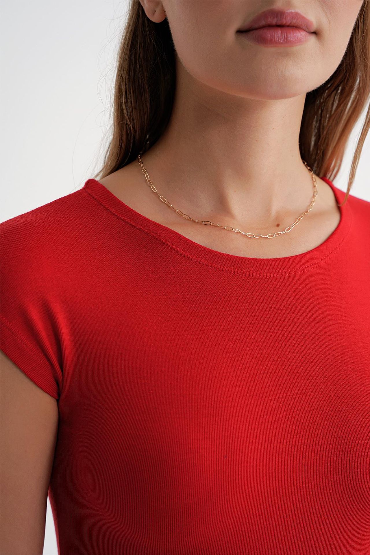 MIXRAY Slim Fit Crop T-Shirt 6