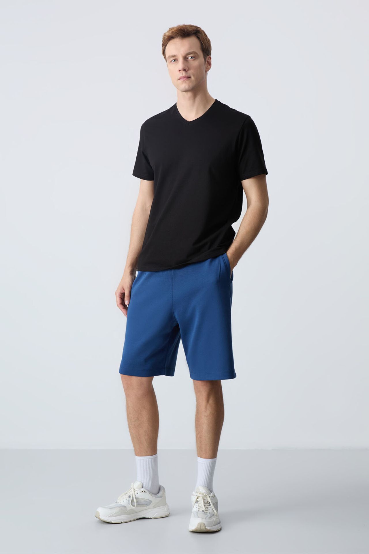 TOMMY Men's Cotton-Blend Sweat Shorts 5