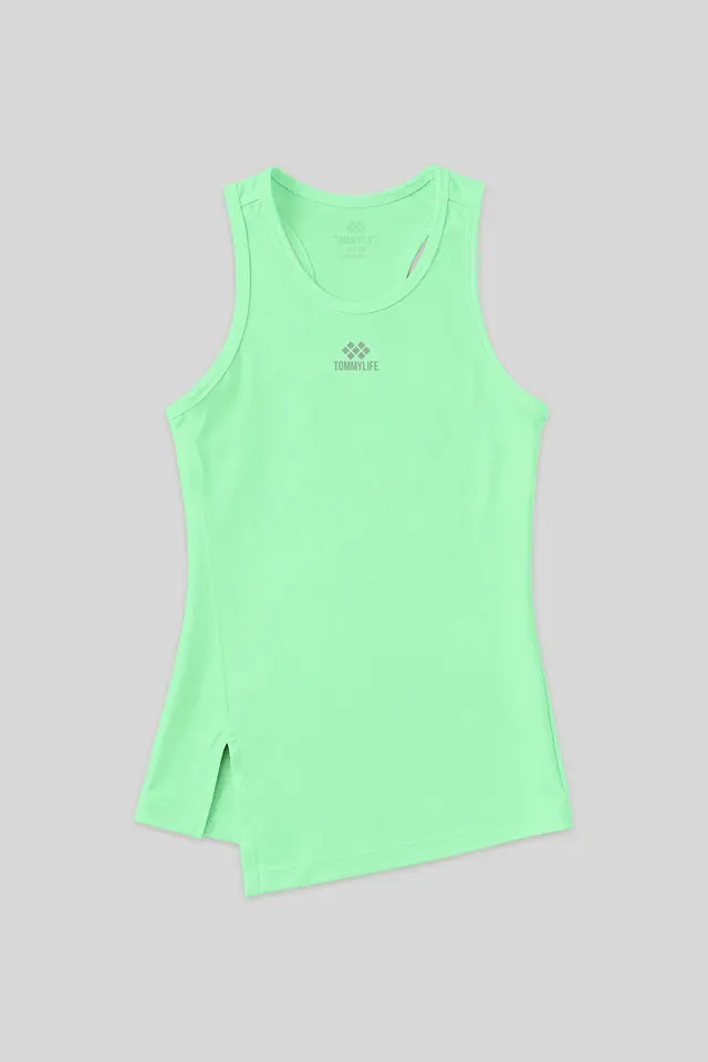 TOMMY Sleeveless Crew Neck Active Top