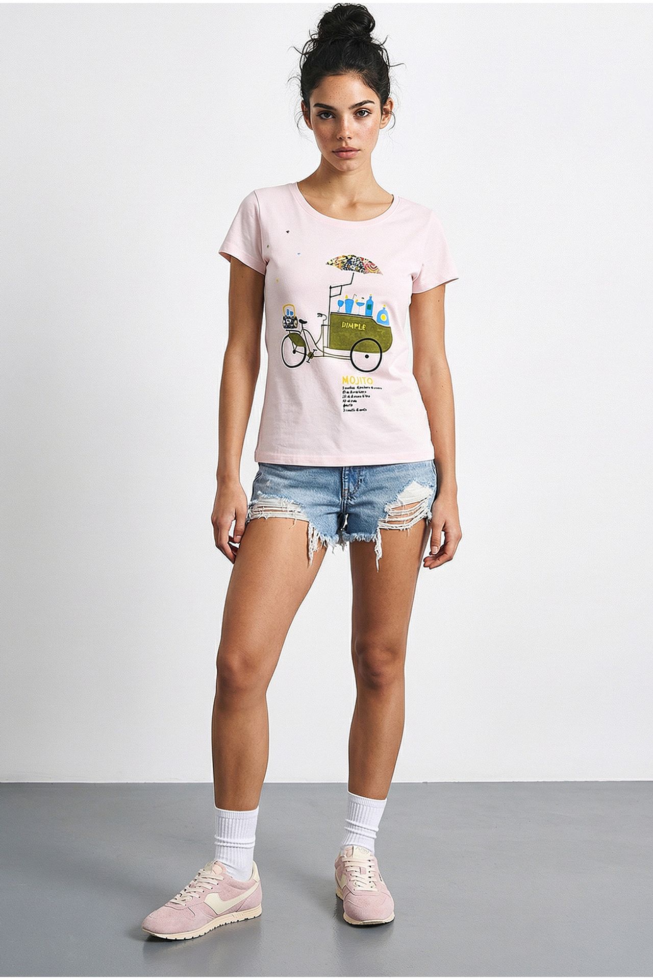 LUCCI Embroidered Printed Crew Neck T-Shirt 4