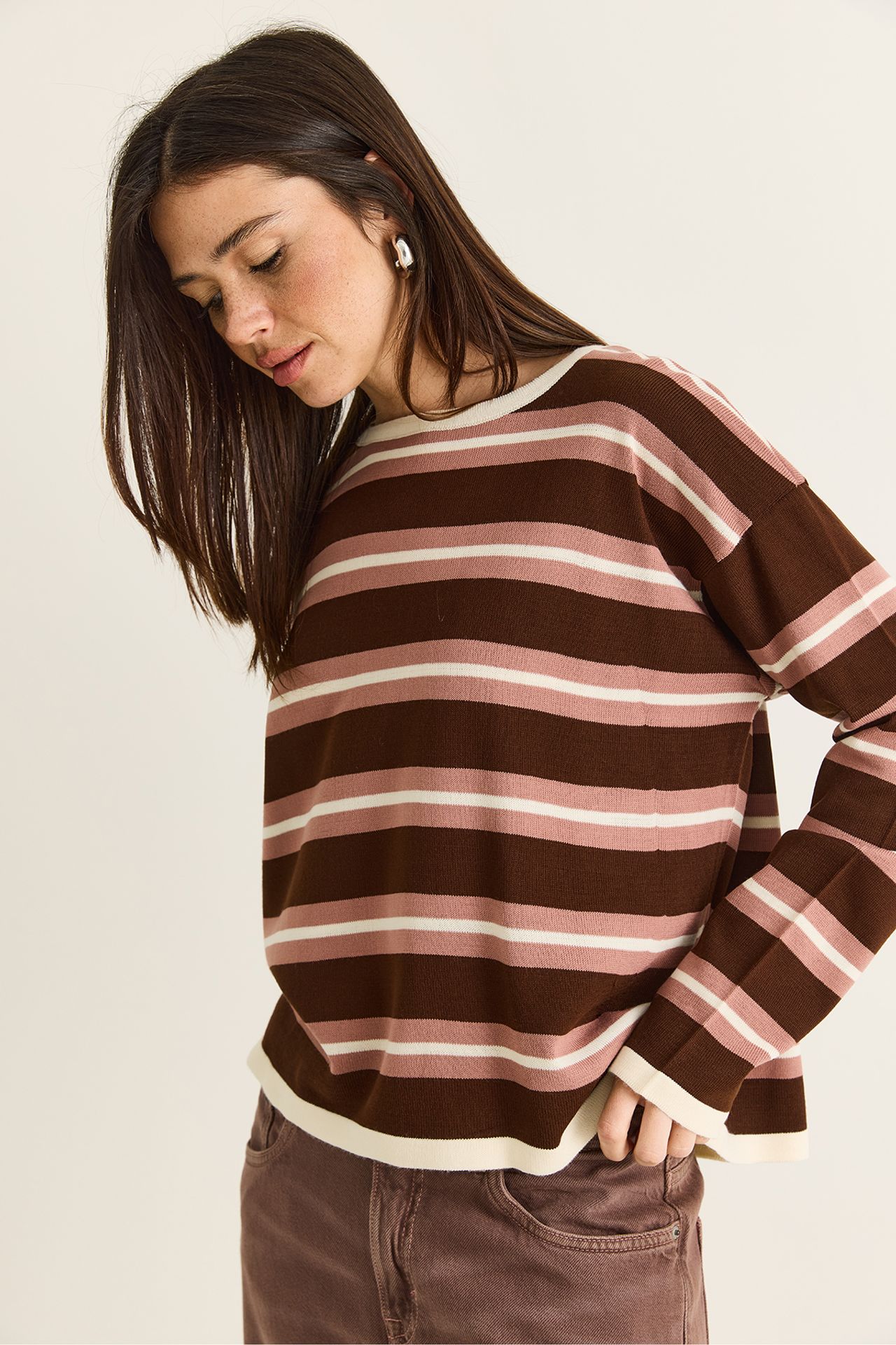 LUCCI Women's Knit Blouse 4