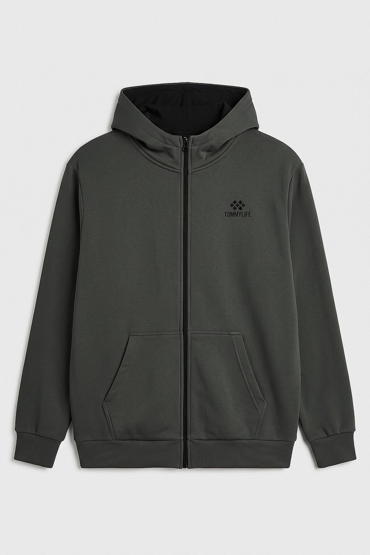 TOMMY Plus Size Hooded Zip Sweatshirt 4