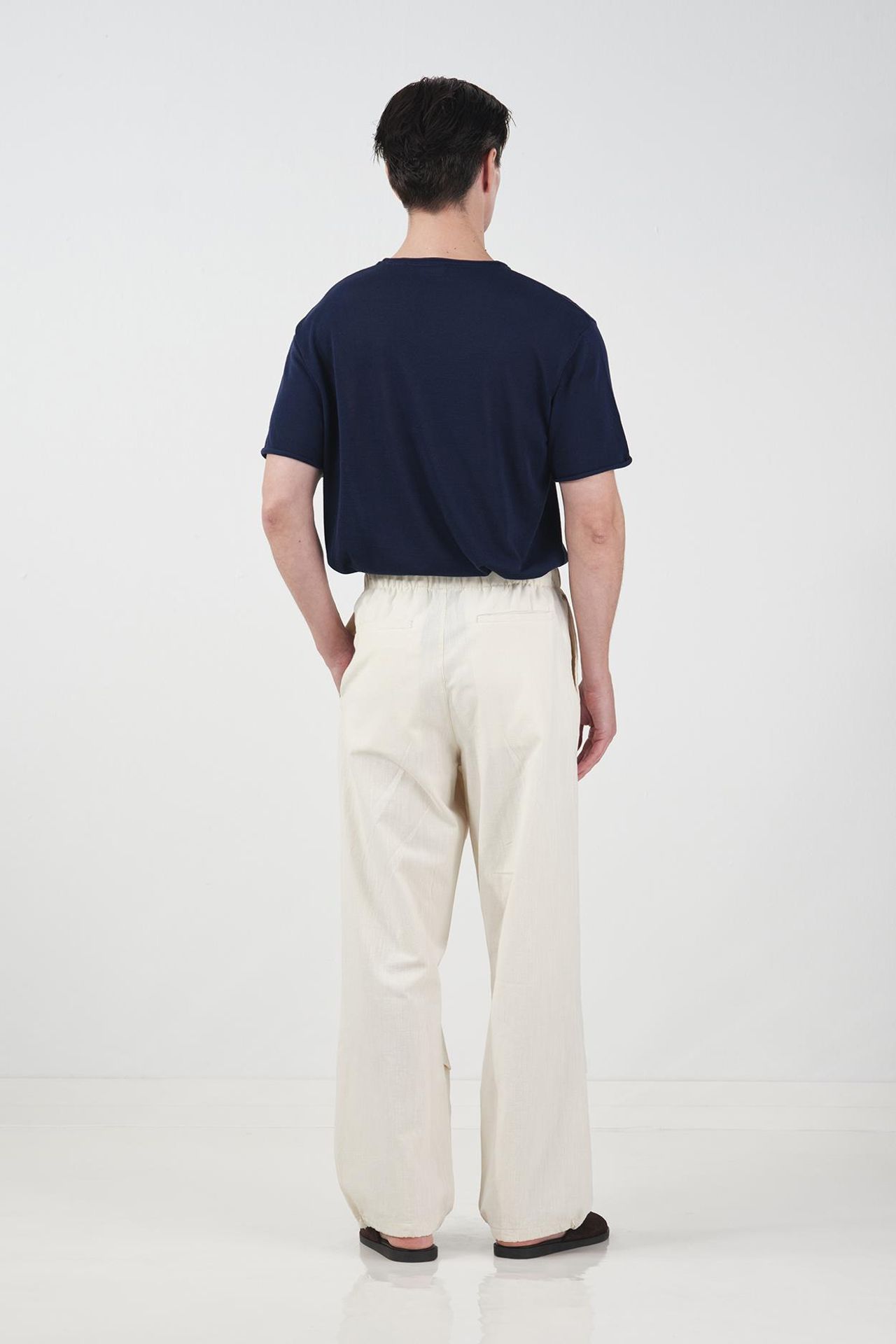 GIESTO Men's Tencel Straight-Leg Joggers 2
