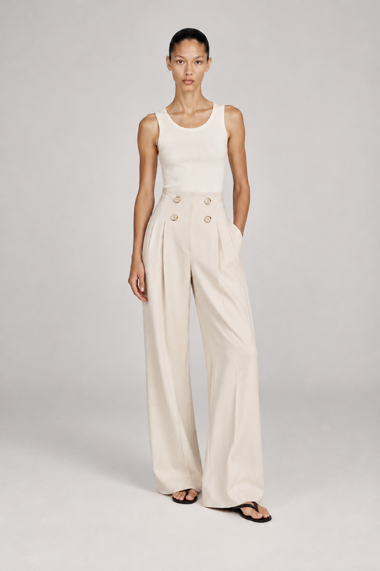 MY FASHION Straight-Leg Pants 2