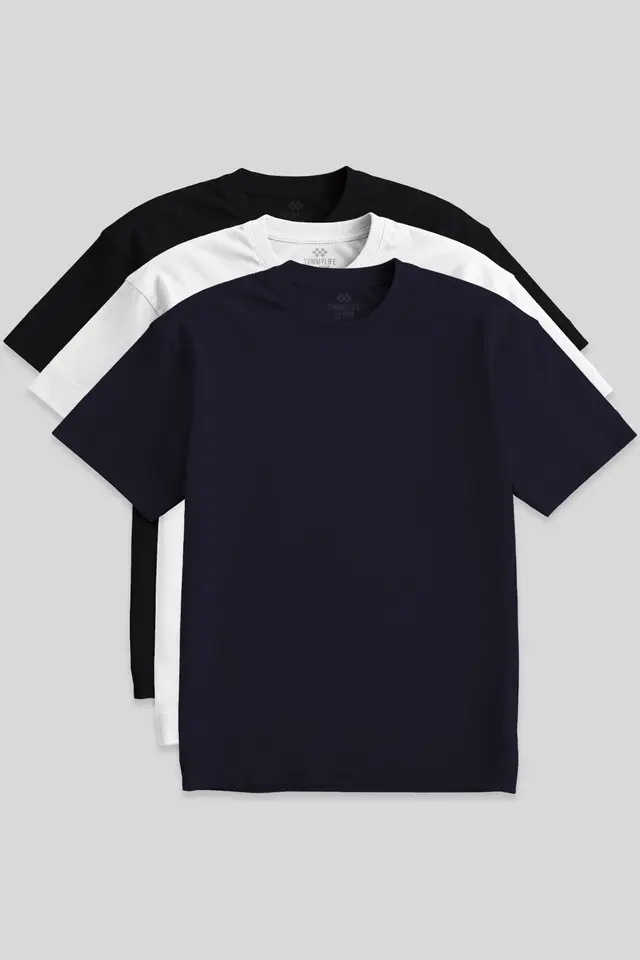 TOMMY Men's Cotton Elastane Crew Neck T-Shirt
