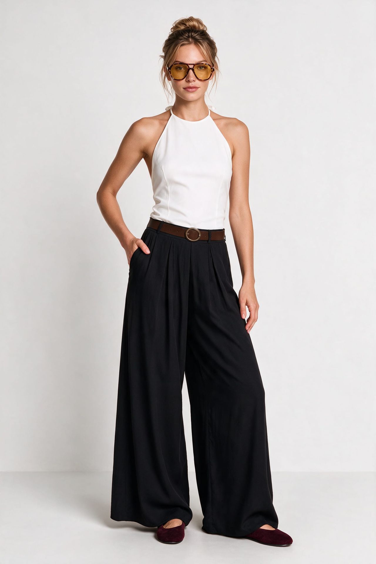 ISTANBUL Straight-Leg Pants 1
