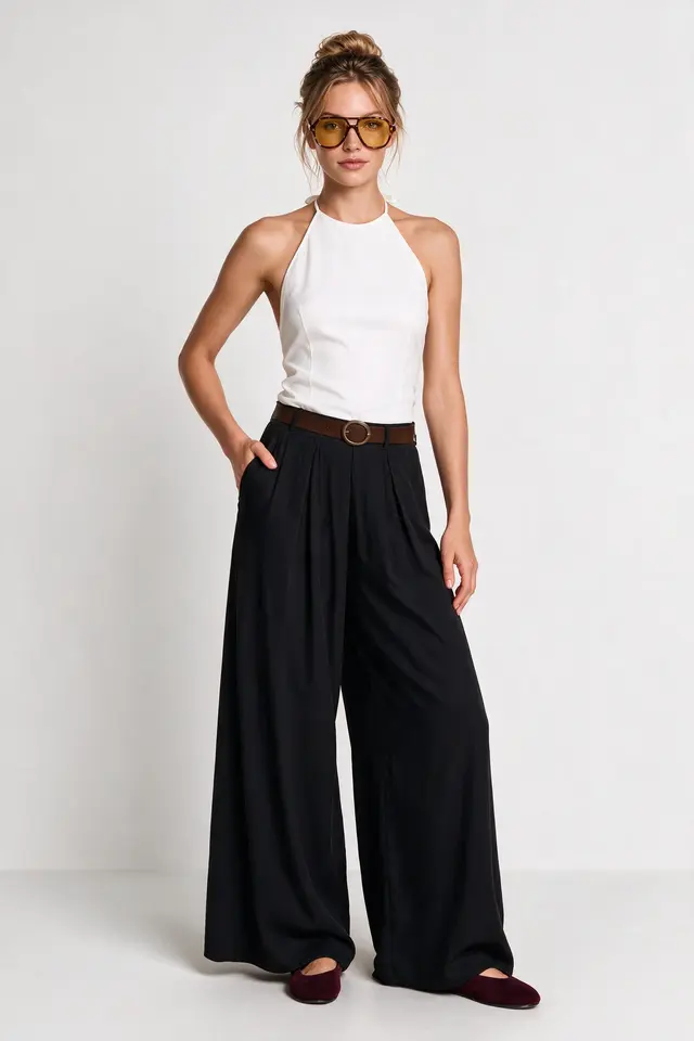 ISTANBUL Straight-Leg Pants