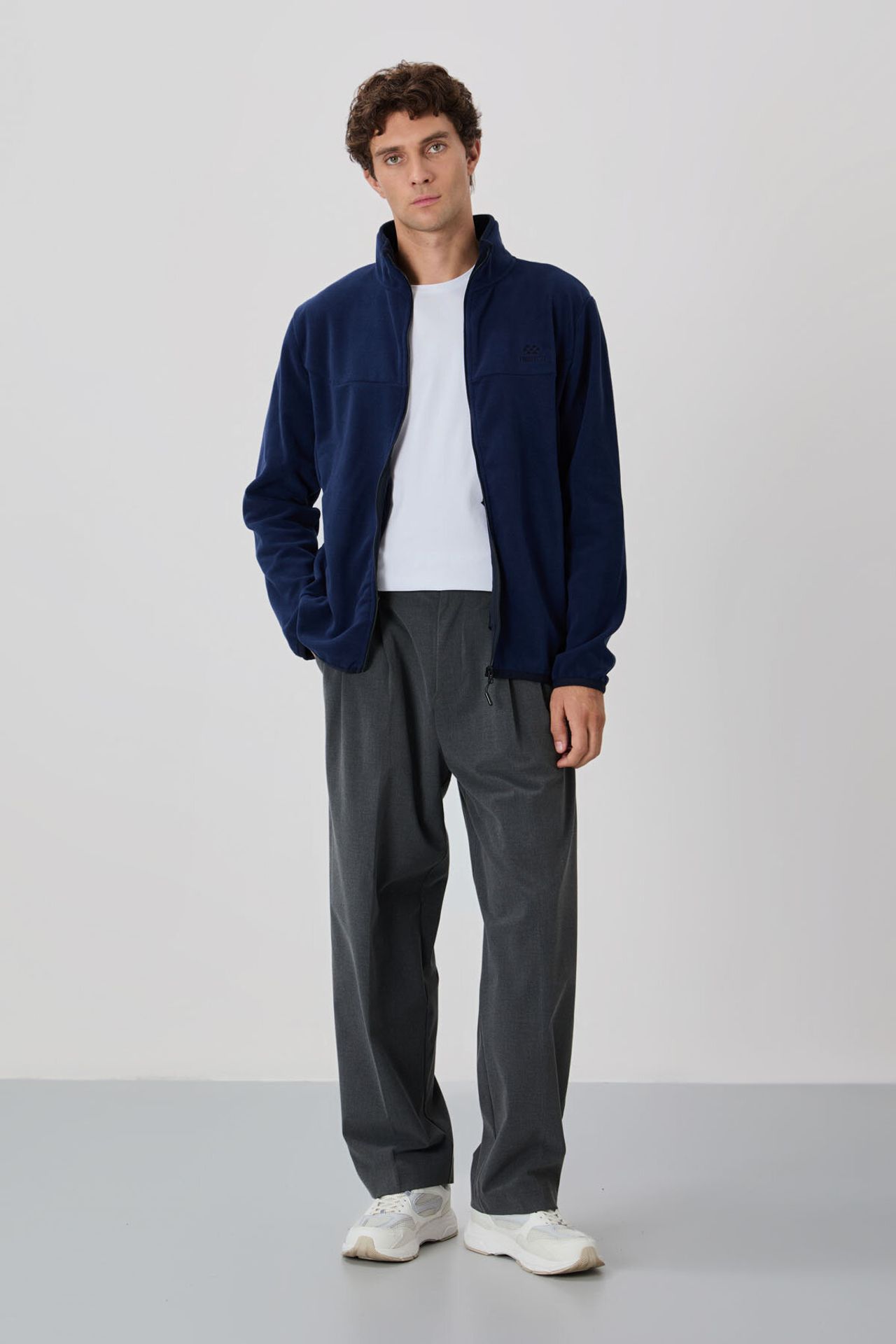 TOMMY Men's Plush Zip-Front Sweatshirt 2