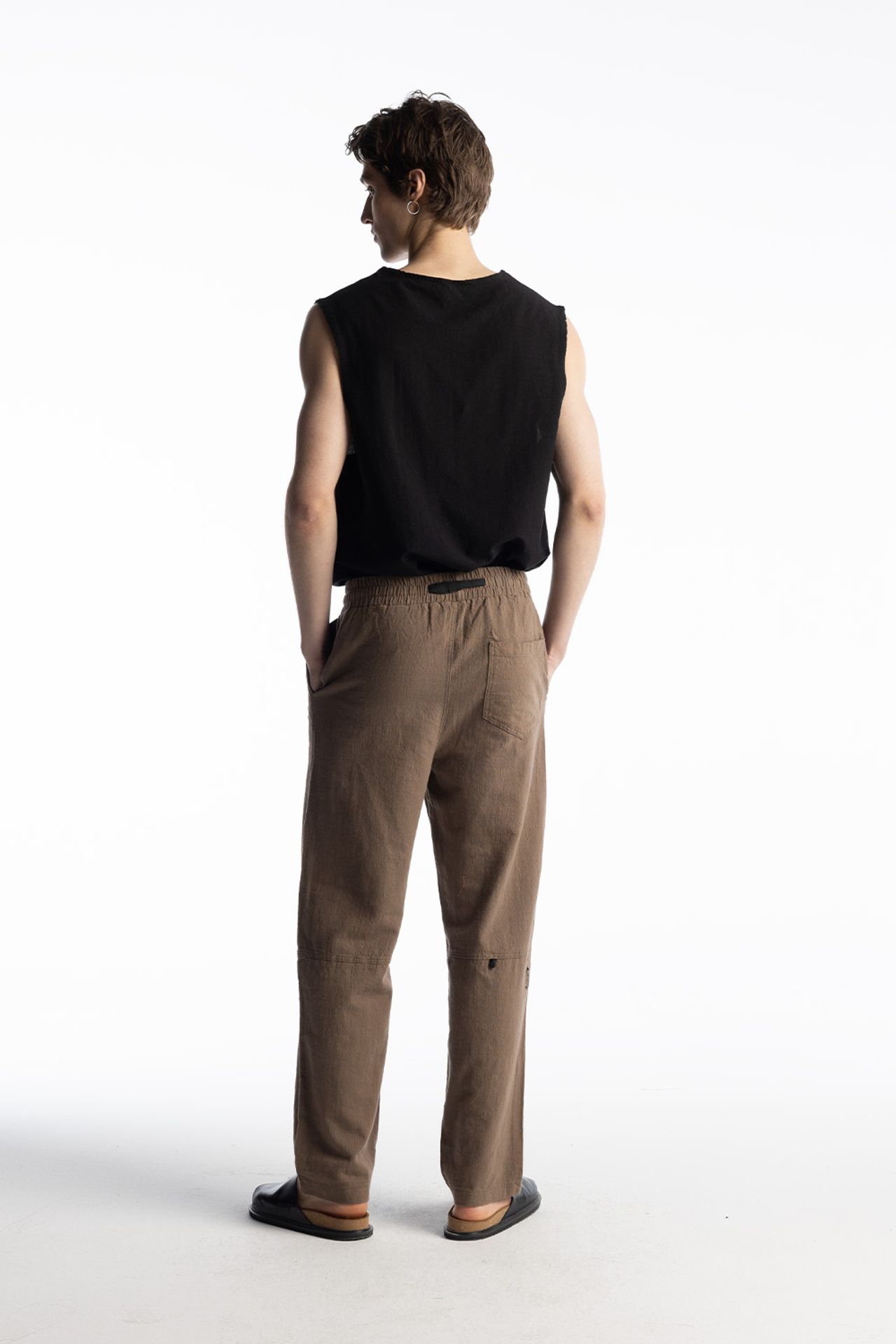 GIESTO Straight Leg Pants with Drawstring Waist 5