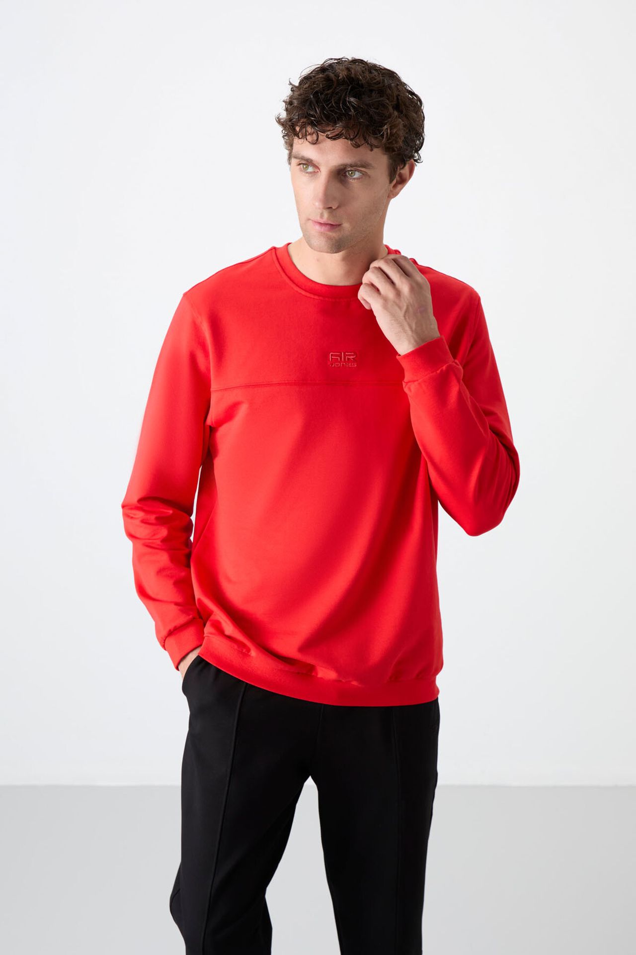 TOMMY Men's Fleece Sweatshirt And Pants Set 6