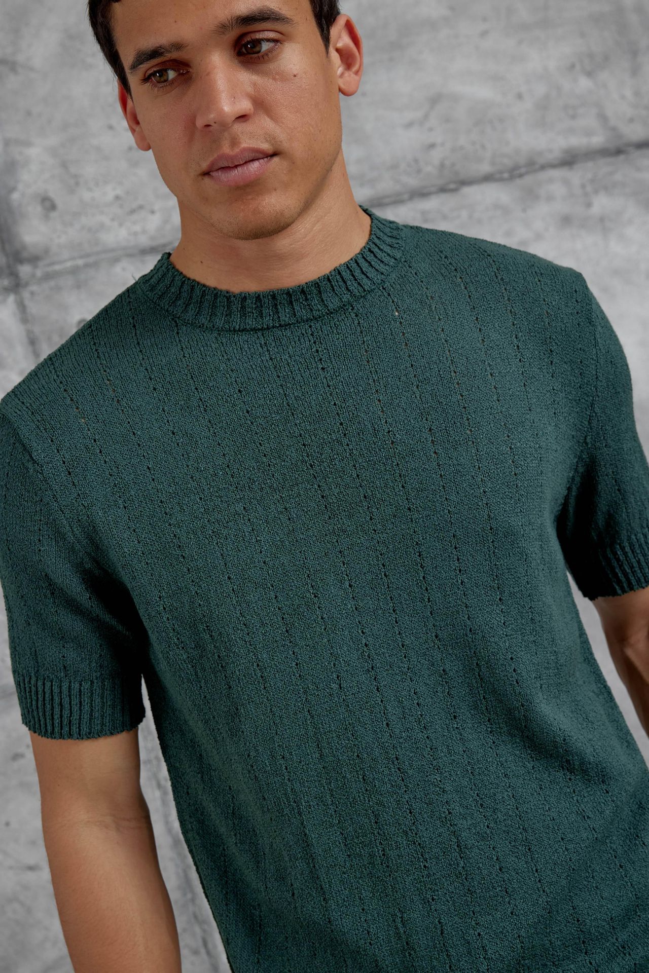 NOMARC Regular Fit Bisiklet Yaka Tişört 3