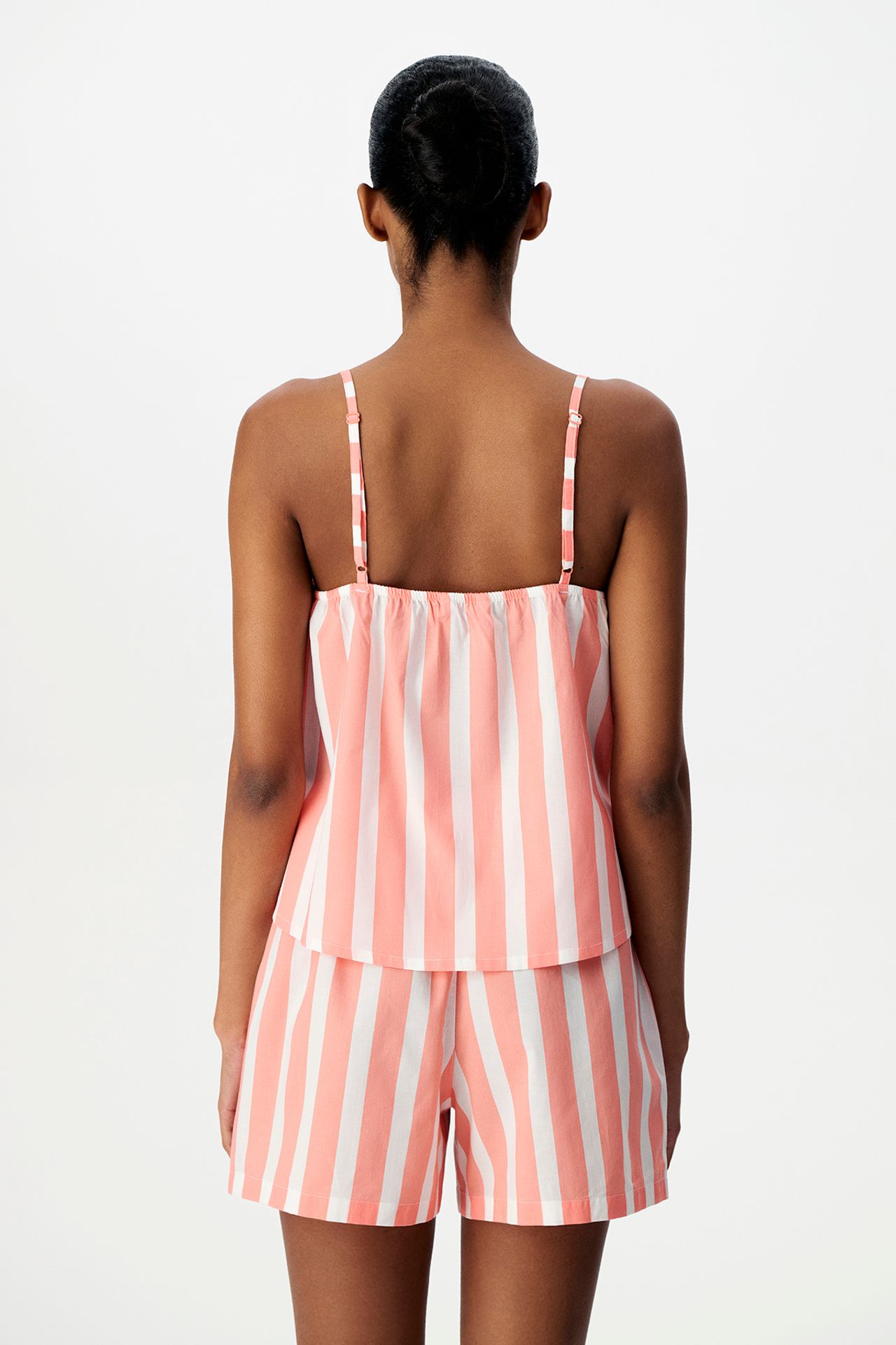 PENTI Comfort Club Striped Tank Top Pajama Top 5