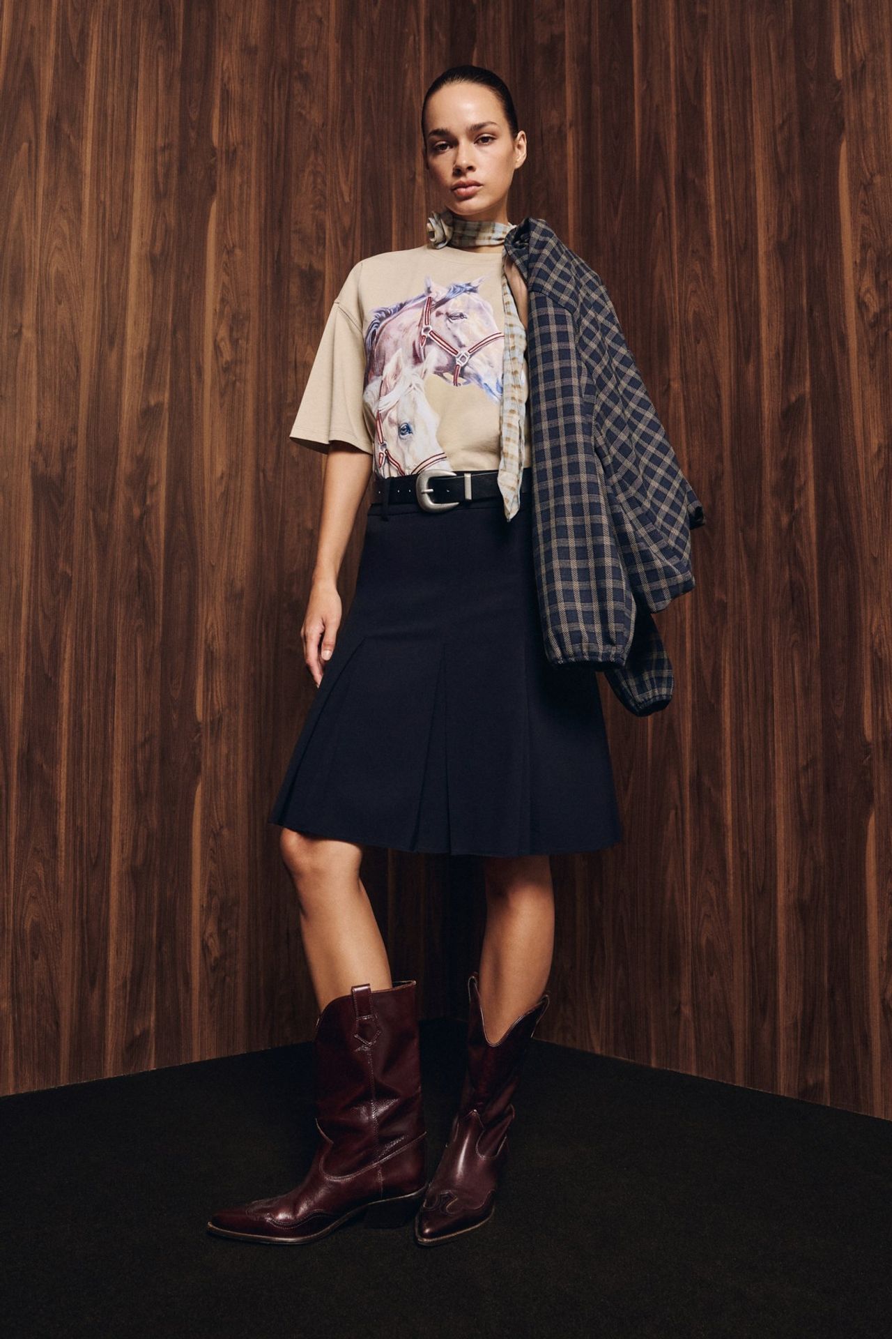 GRIMELANGE Printed Crew Neck T-Shirt 5